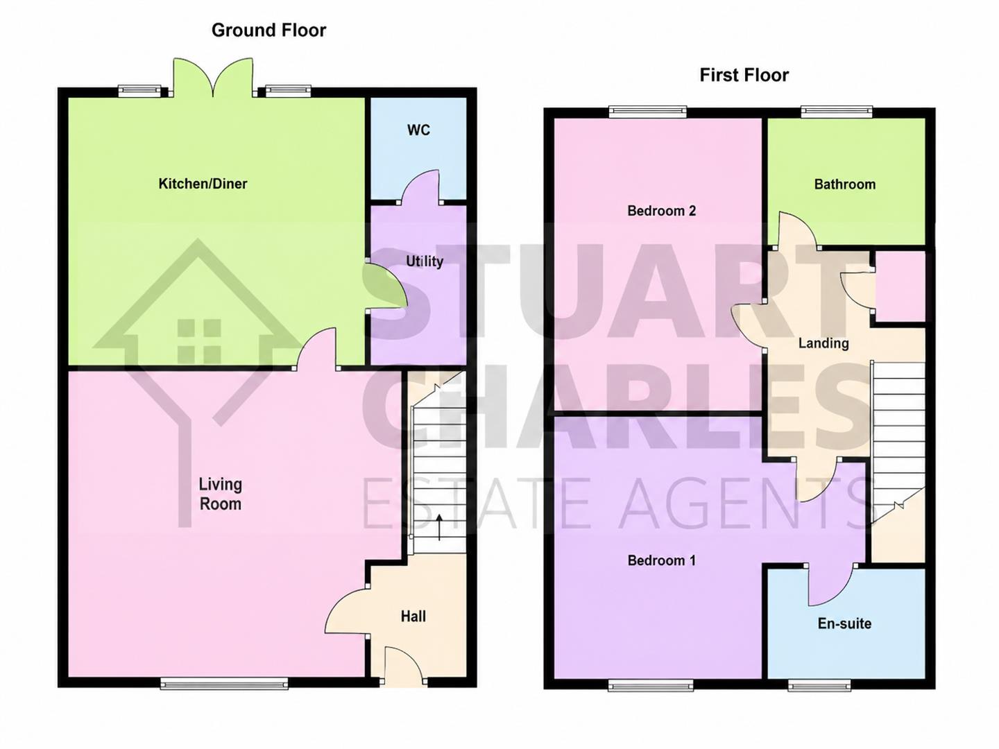 21, Lytham Lane, Corby floorplan