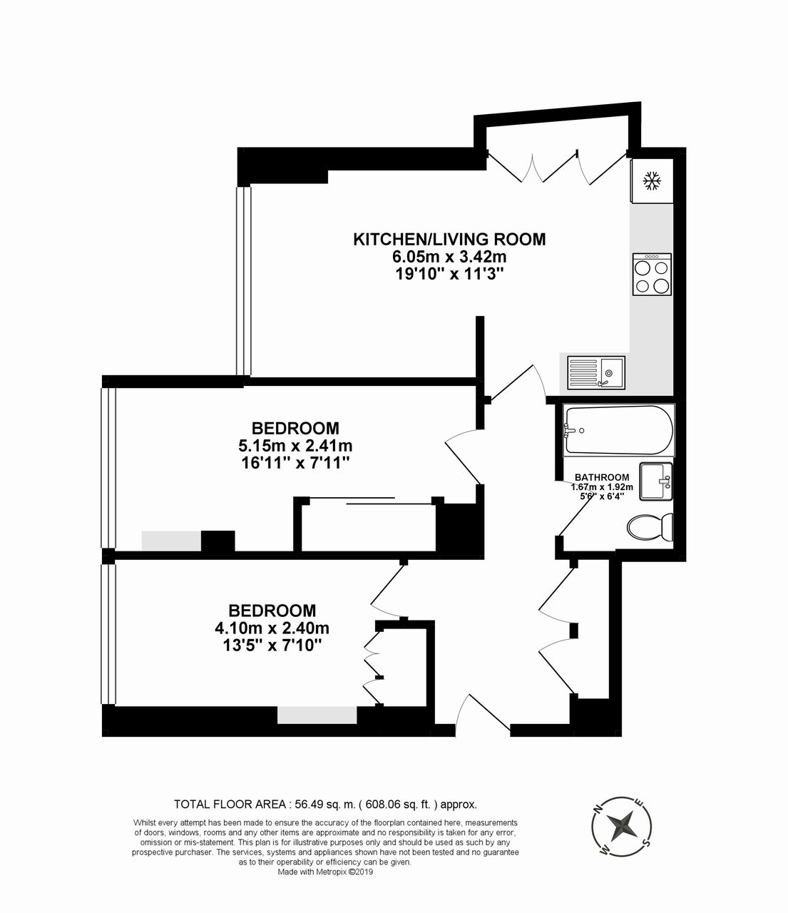 2 Bedrooms Flat to rent in Consort Lodge, 34 Prince Albert Rd, London NW8