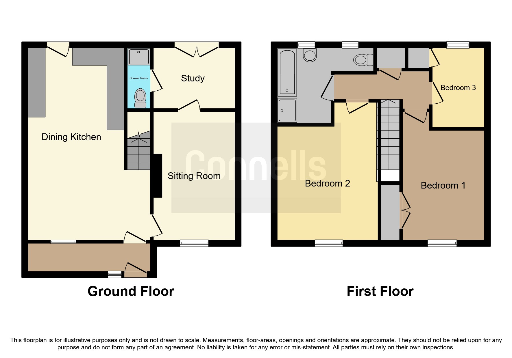 Windermere Drive, Warndon, Worcester WR4, 3 bedroom end terrace house