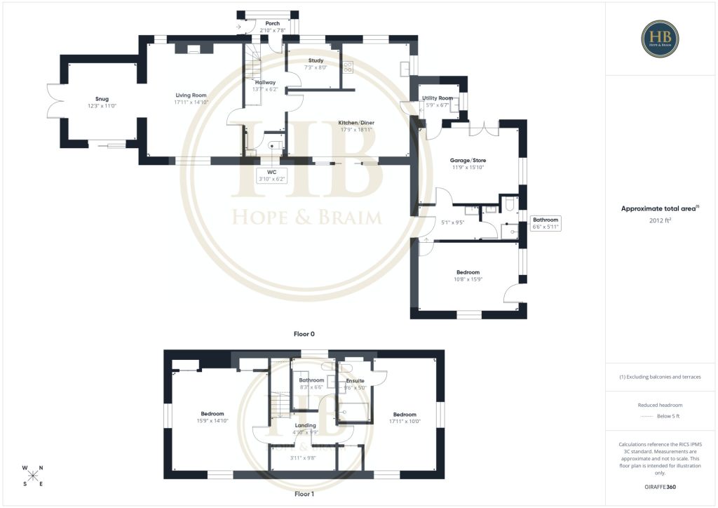 Brook Cottage, 12a Brook Park, Whitby floorplan
