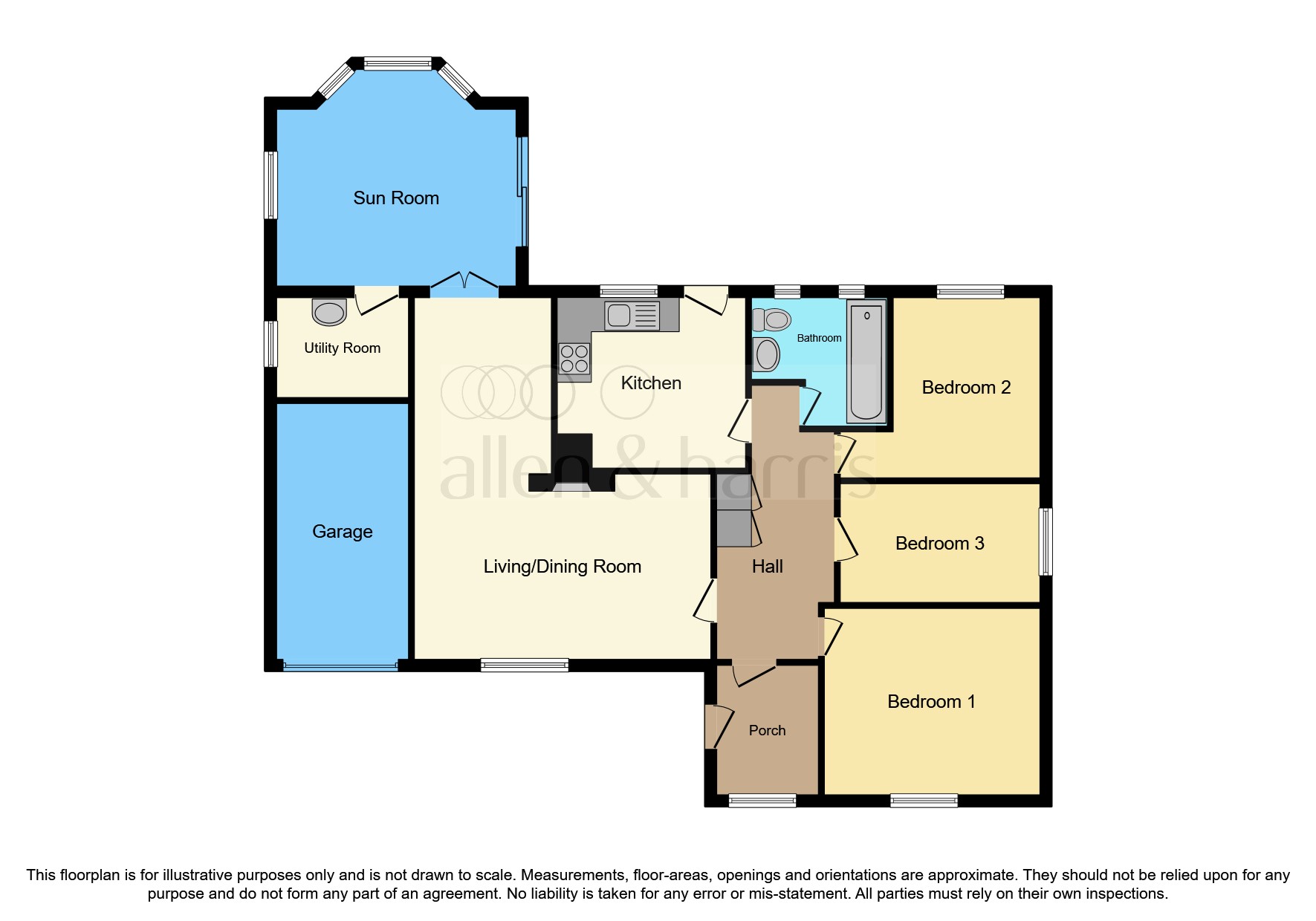 Early Road, Witney OX28, 3 bedroom detached bungalow for sale