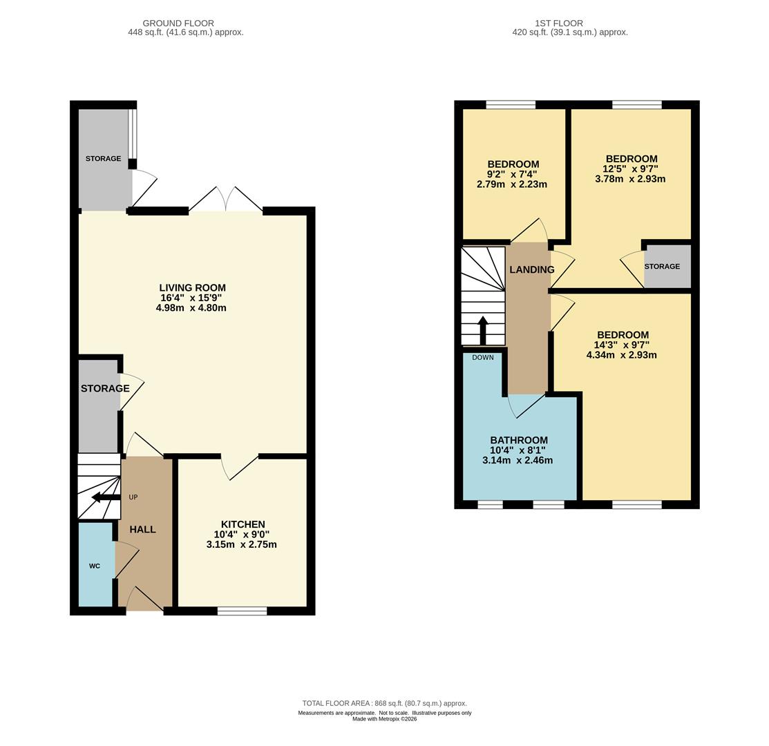 5, Ollerton Road, Wilmslow floorplan