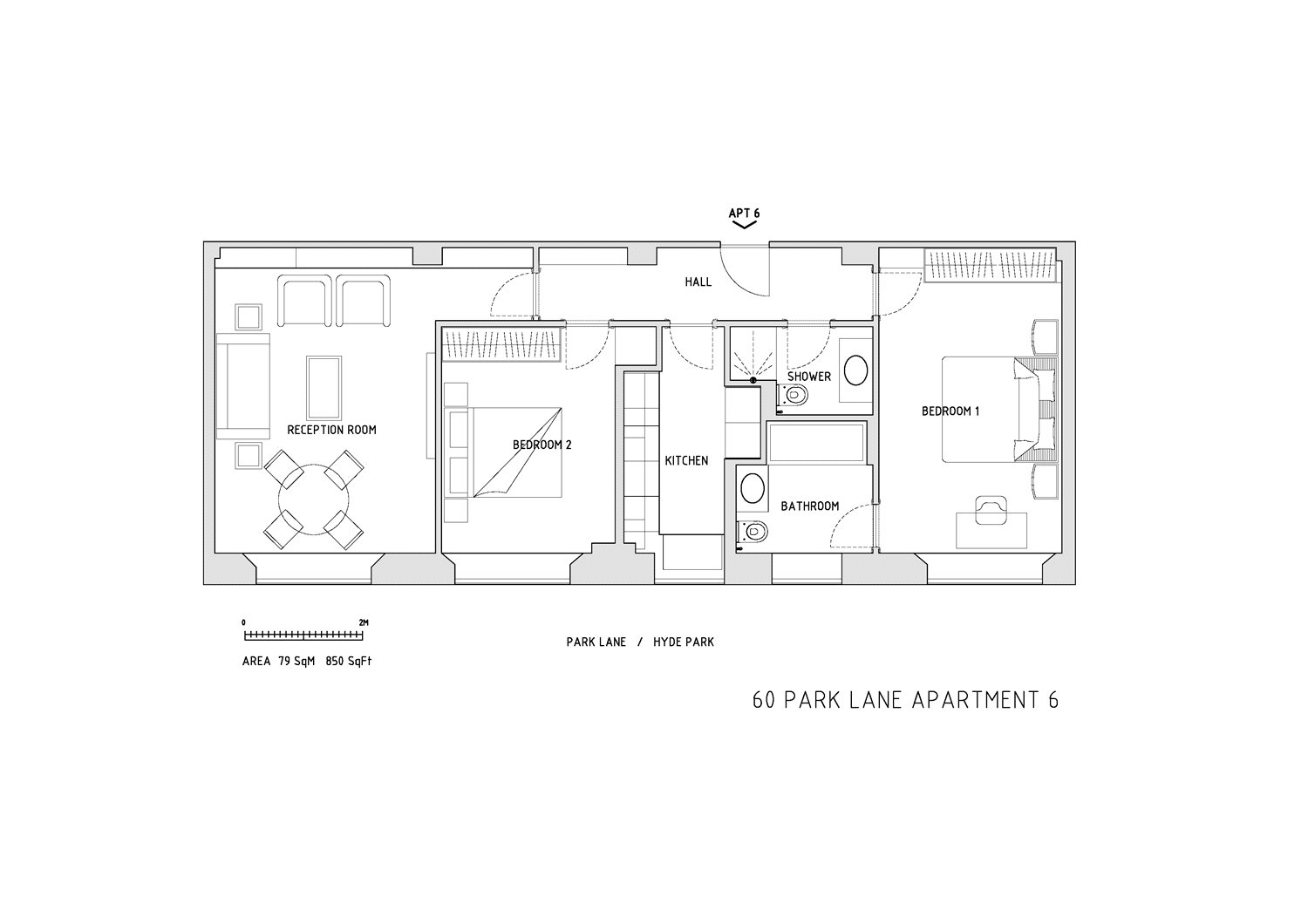 2 Bedrooms Flat to rent in Park Lane, Mayfair, London W1K