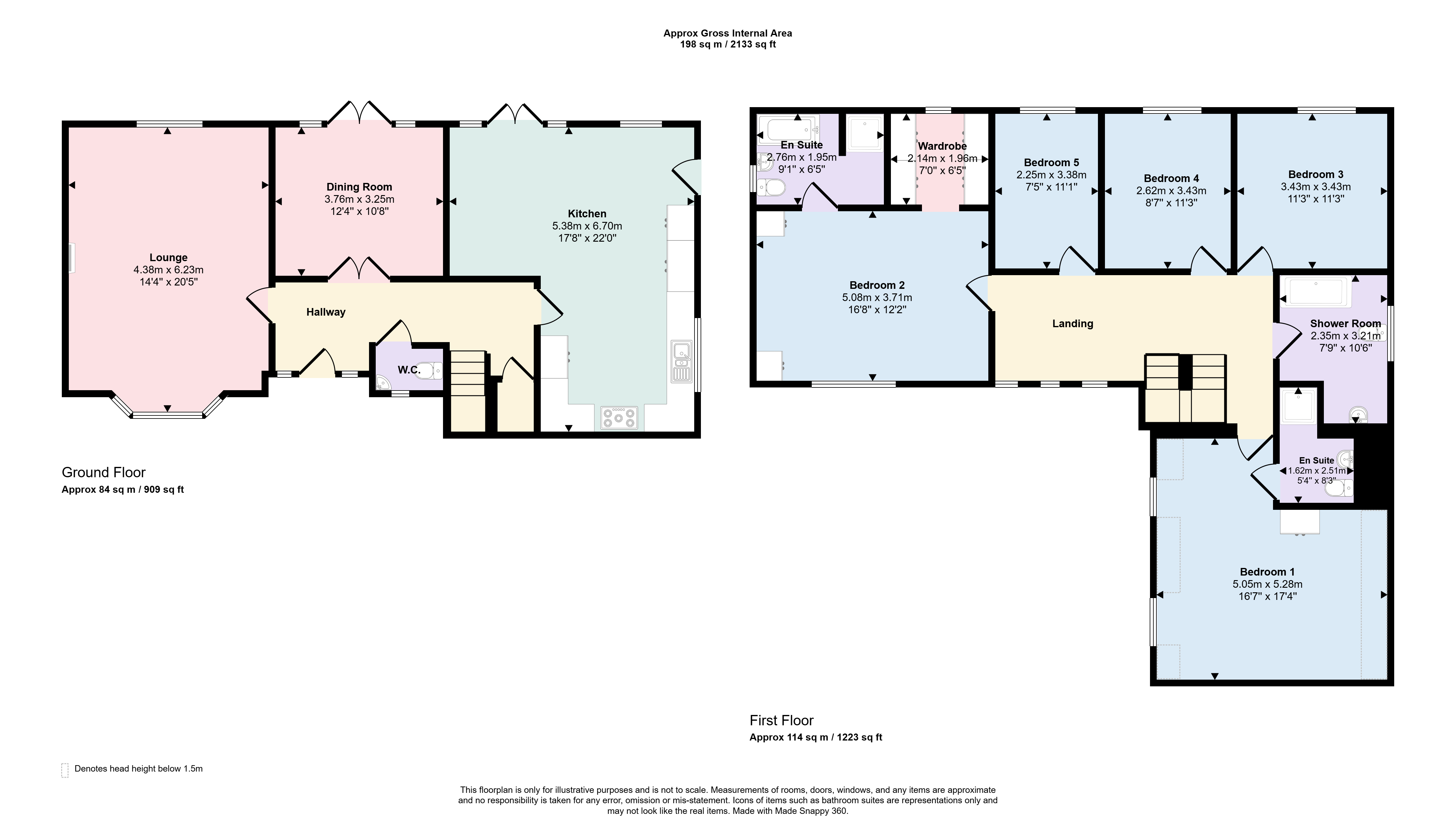 4, Mallowdale, Preston floorplan