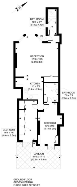 2 Bedrooms Flat to rent in Sevington Street, Maida Vale, London W9