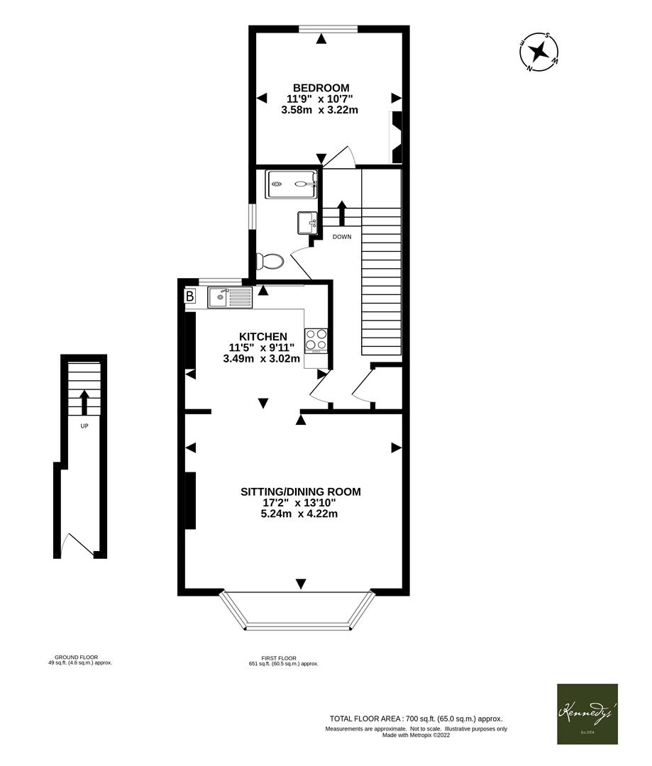 3A, High Street, Tadworth floorplan