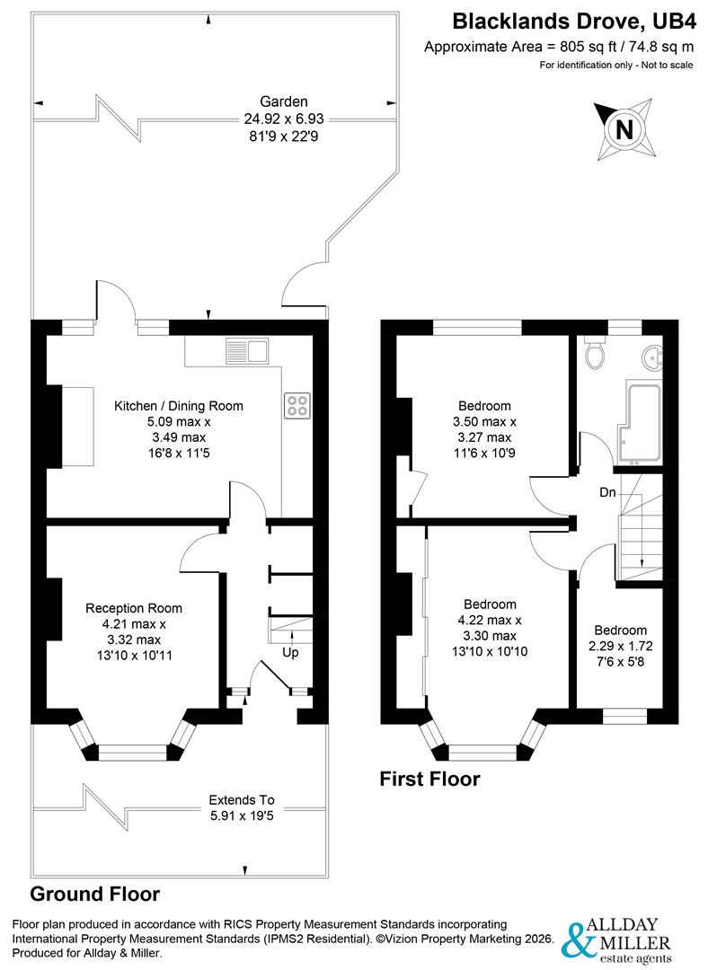 34, Blacklands Drive, Hayes floorplan