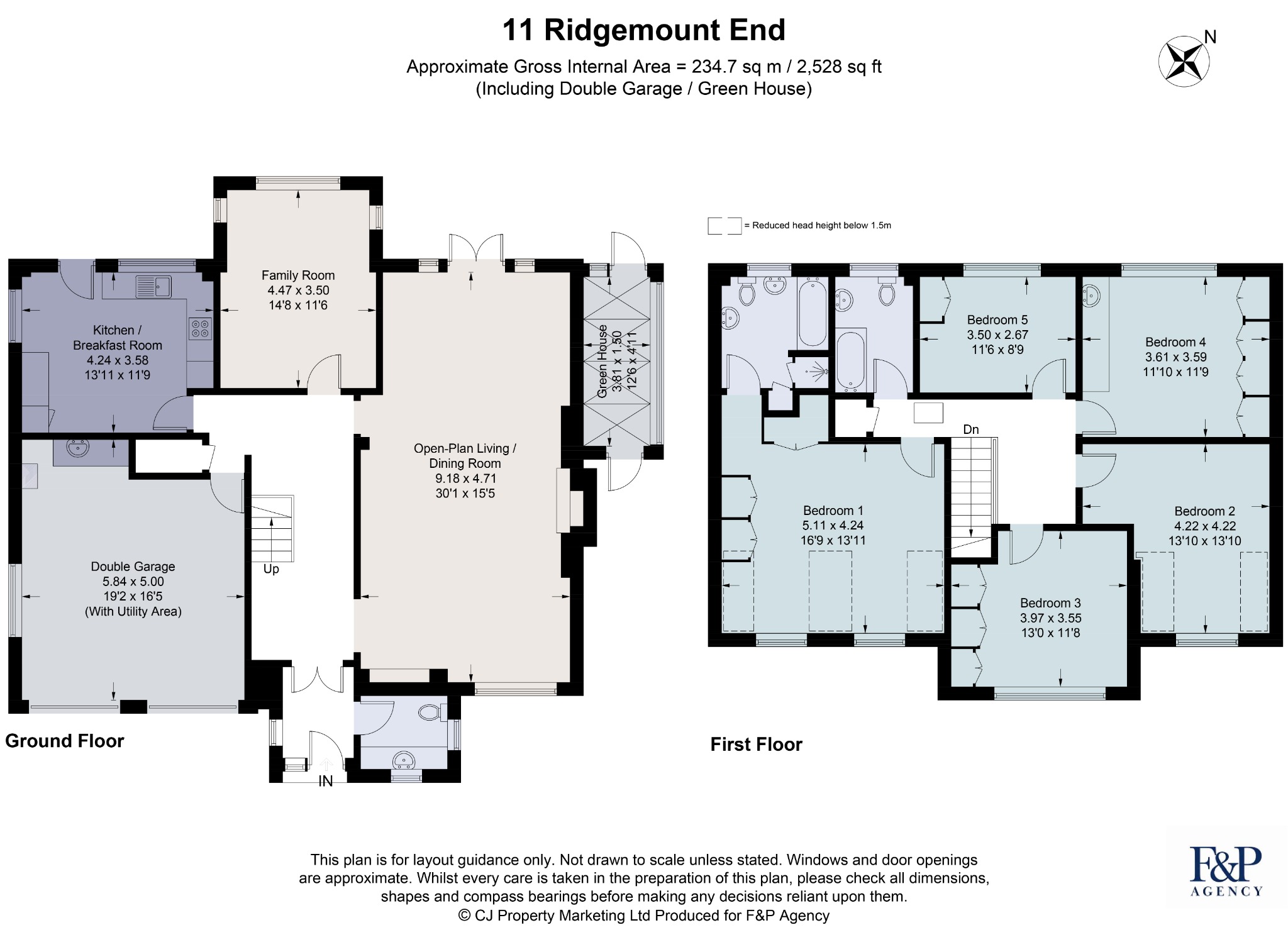 Chalfont House, 11 Ridgemount End, Gerrards Cross floorplan