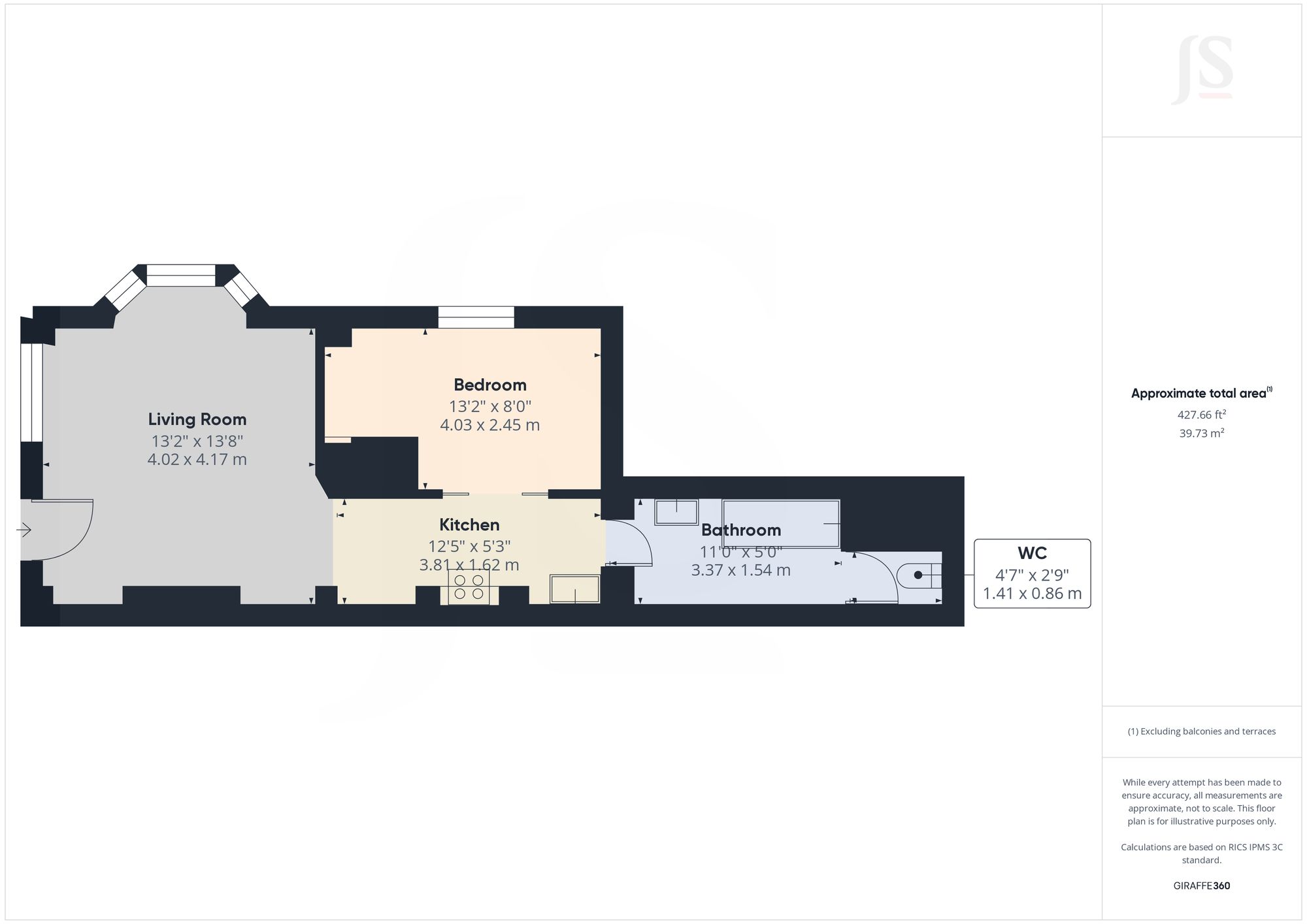 63c Arundel Road, Littlehampton floorplan