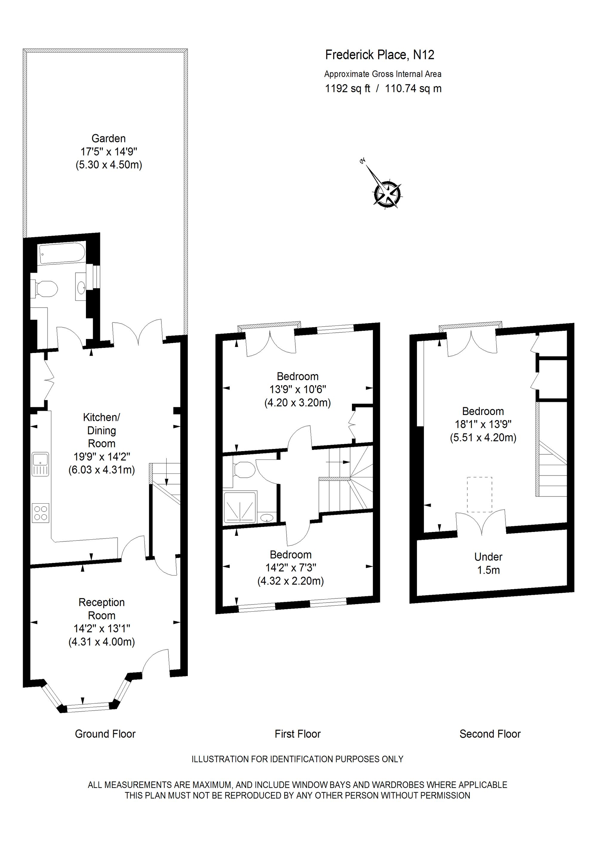 10 Fredericks Place, London floorplan