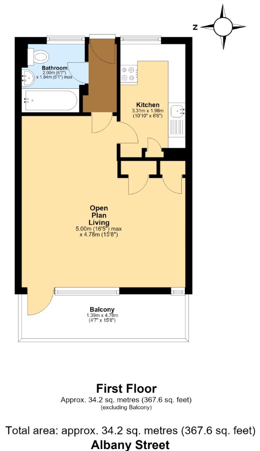 Albany Street, London floorplan