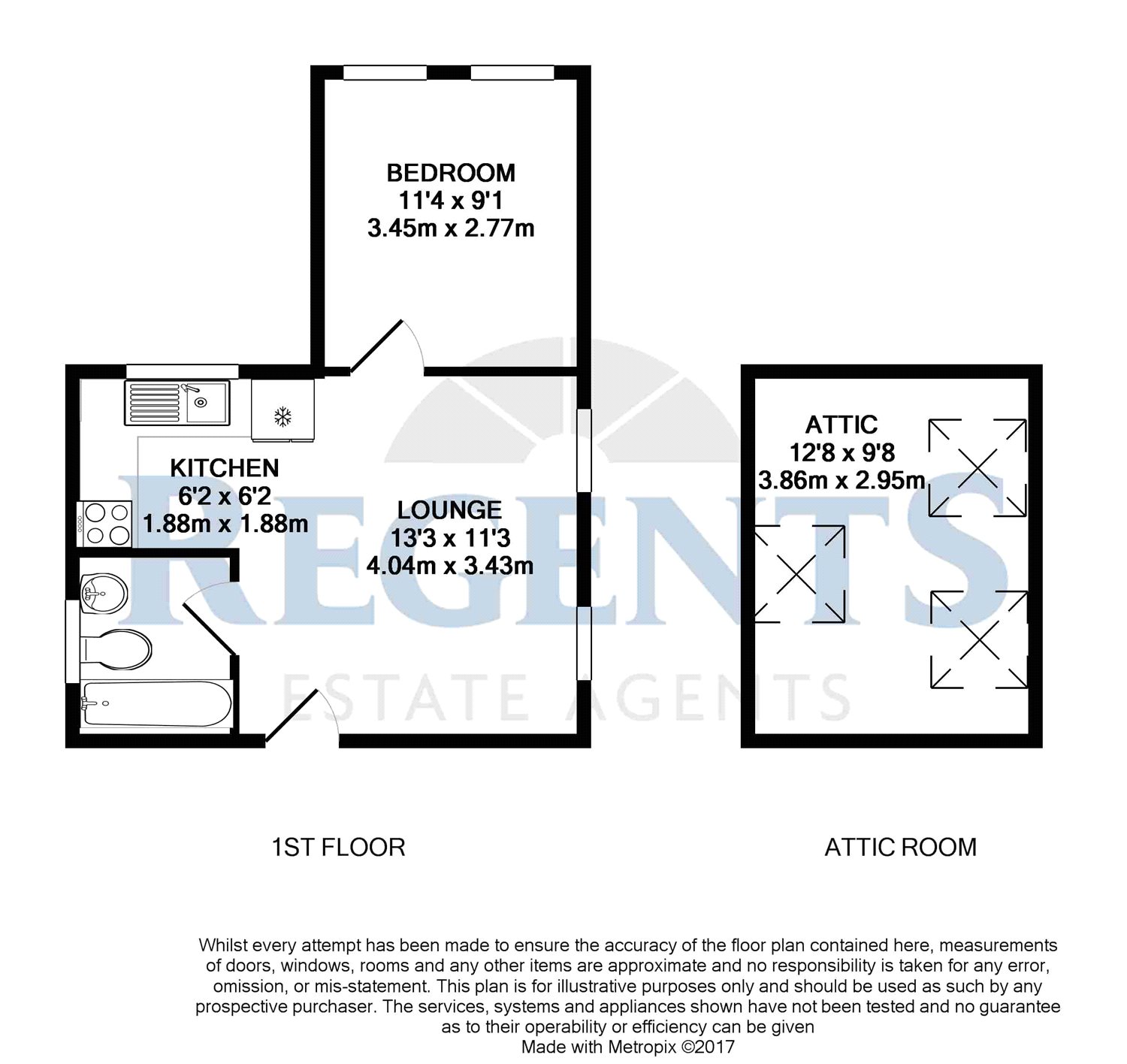 1 Bedrooms Maisonette to rent in Liberty Lane, Addlestone, Surrey KT15