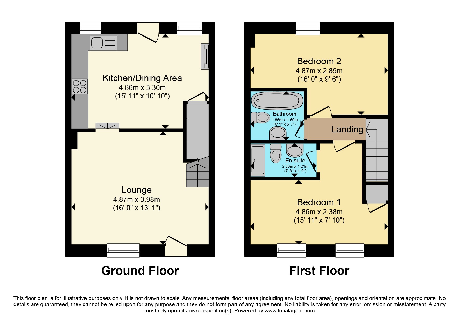 4 Barton Mews,, Treneere Lane, Penzance floorplan