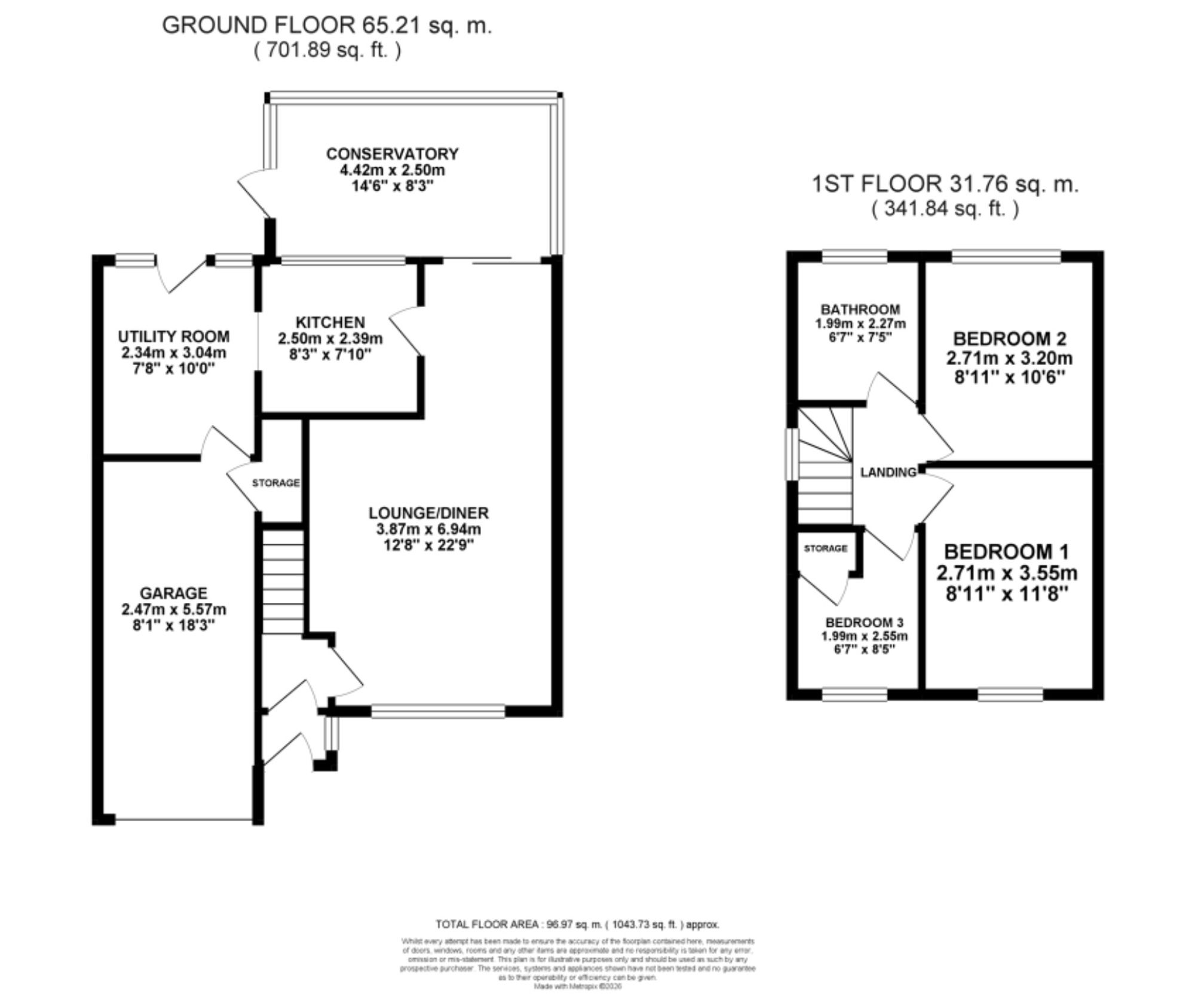 4 St. Georges Road, Stone floorplan