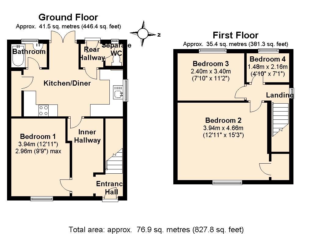 Valentia Road, Oxford floorplan