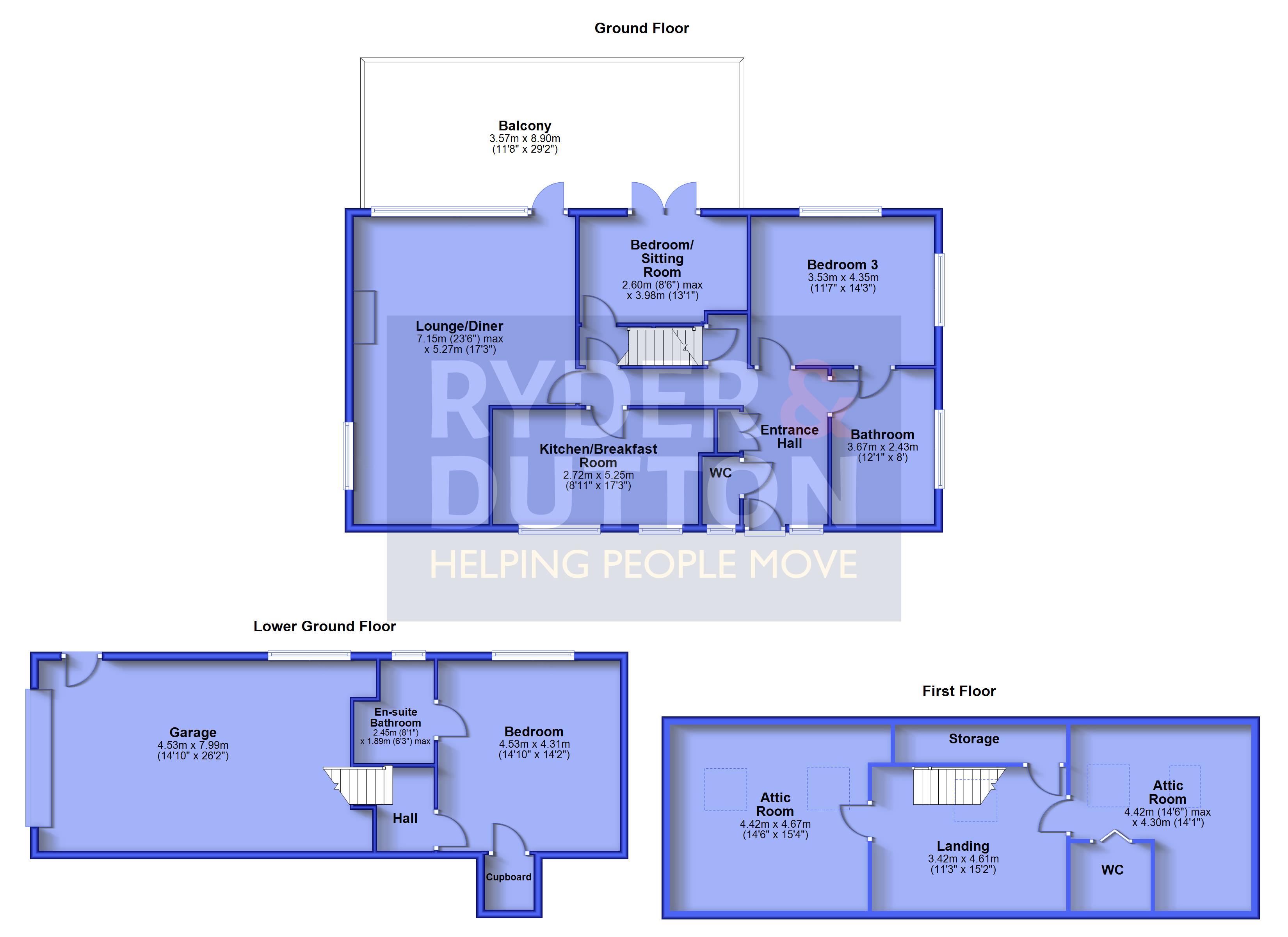 159, Causeway Side, Huddersfield floorplan