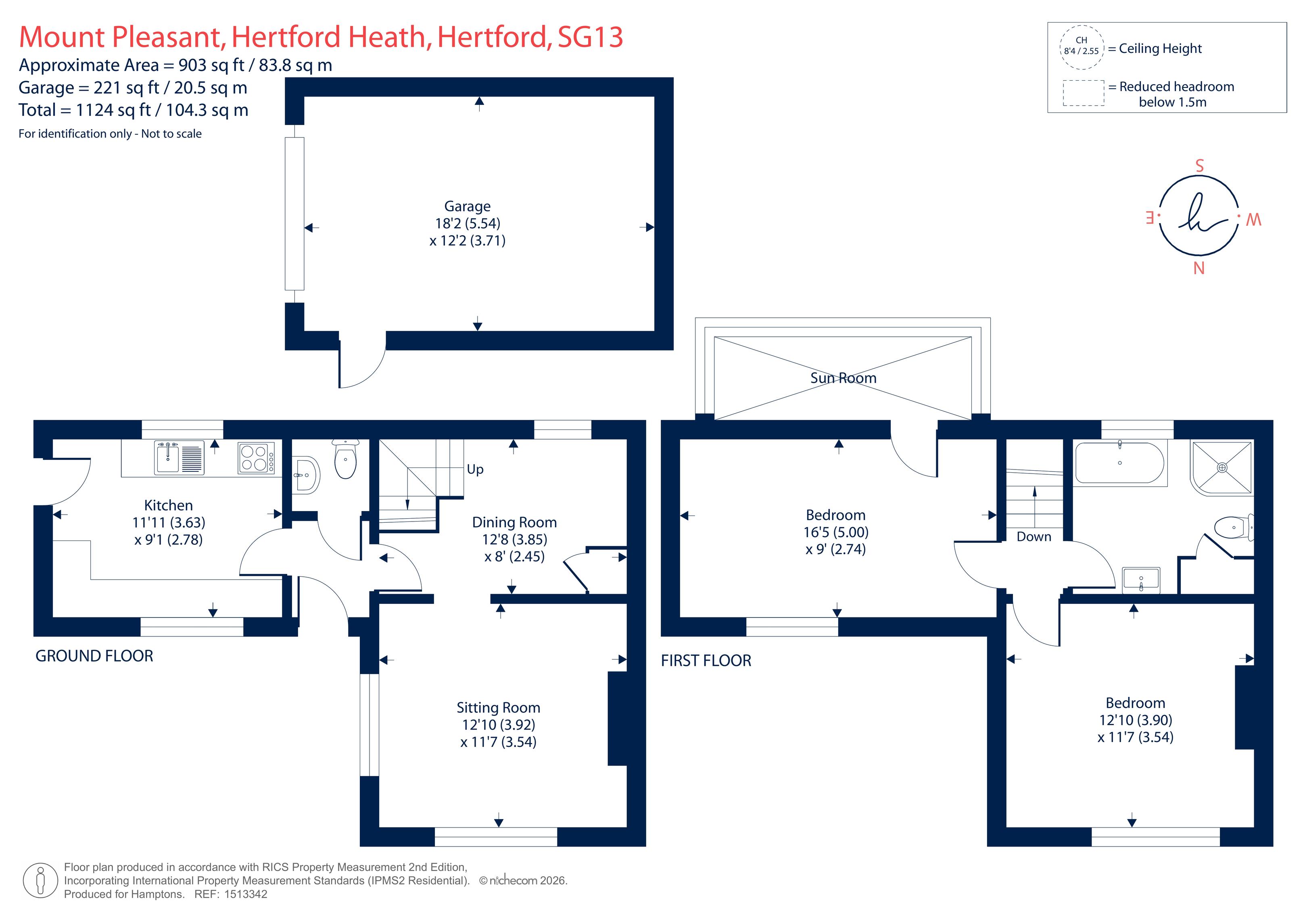 28, Mount Pleasant, Hertford Heath, Hertford floorplan