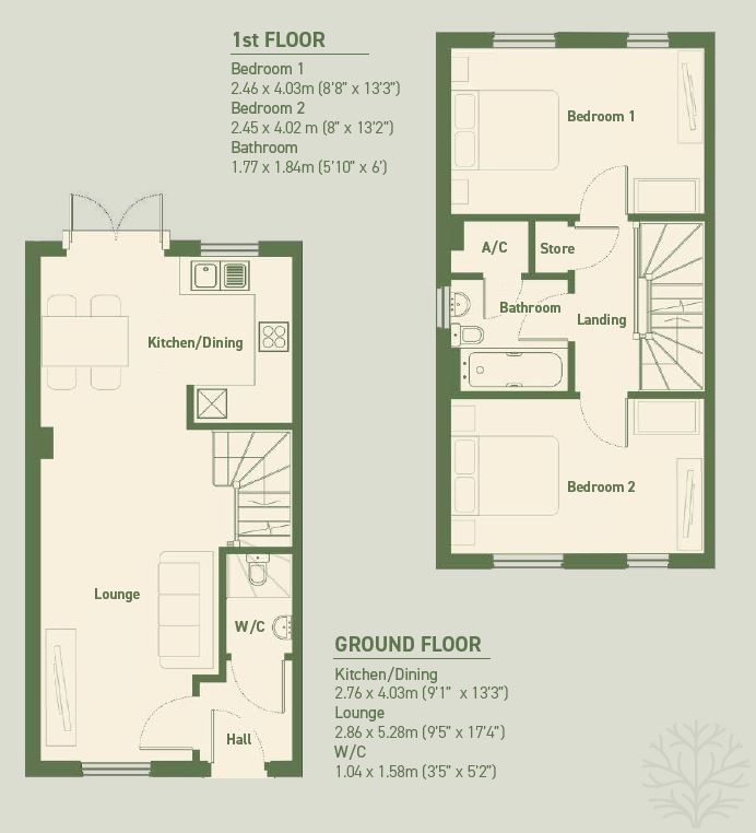 Plot 113 - The Carew,, Plot 113, The Carew Elderwood Parc, Caldicot floorplan