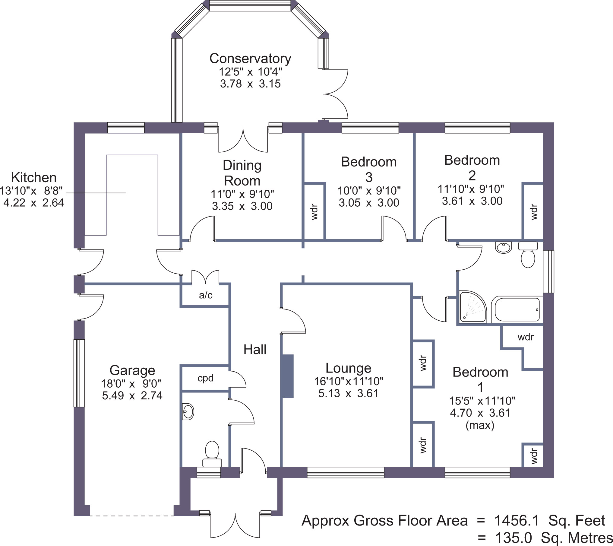 3 Bedrooms Detached bungalow for sale in Richmond Close, Harrogate HG2