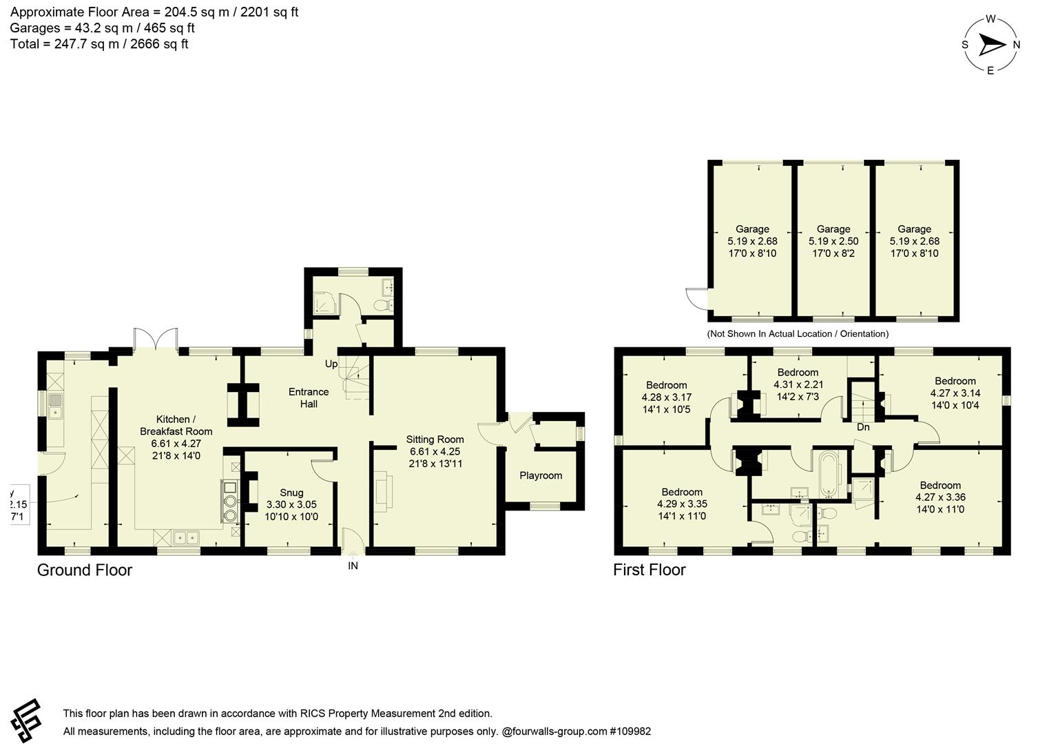 Windmill Cottages, Selborne Road, Alton floorplan