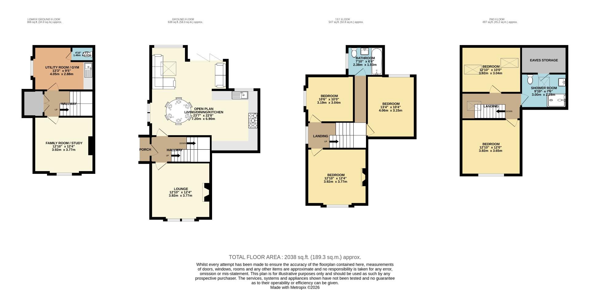 16, Chequers Road, Chorlton floorplan