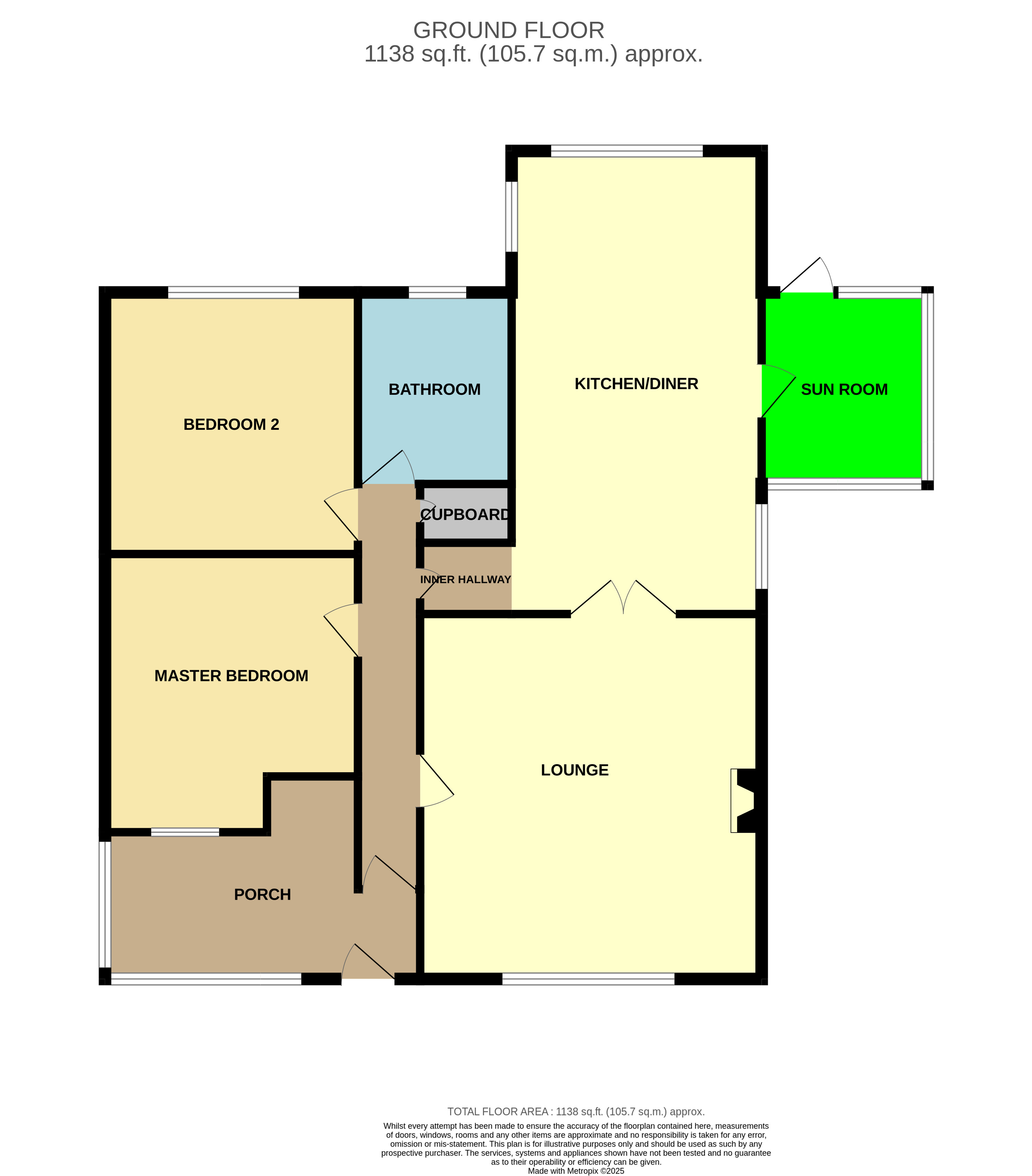 109, Town Lane, Chorley floorplan
