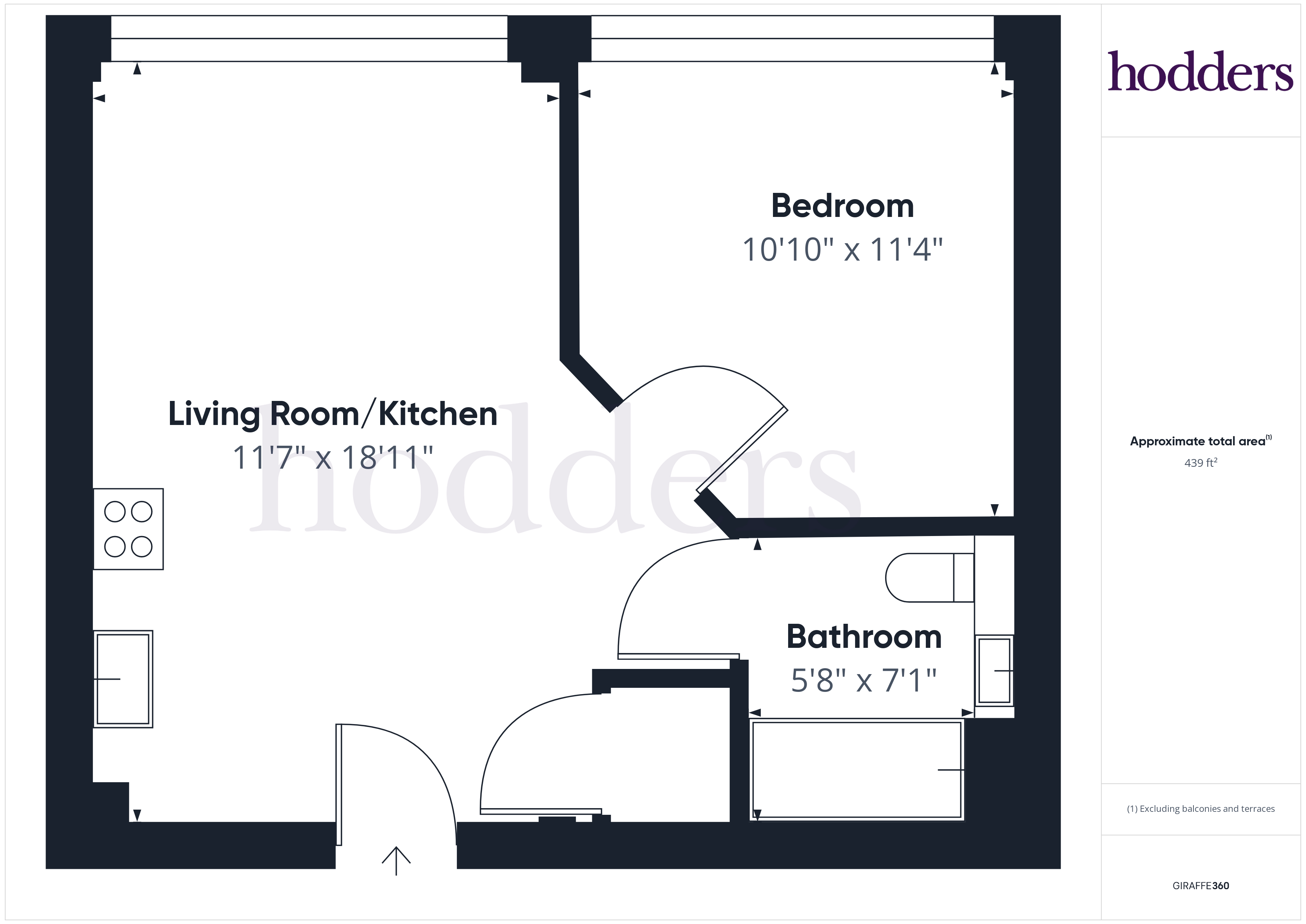 Flat 21, Viewpoint House, 240, London Road, Surrey floorplan