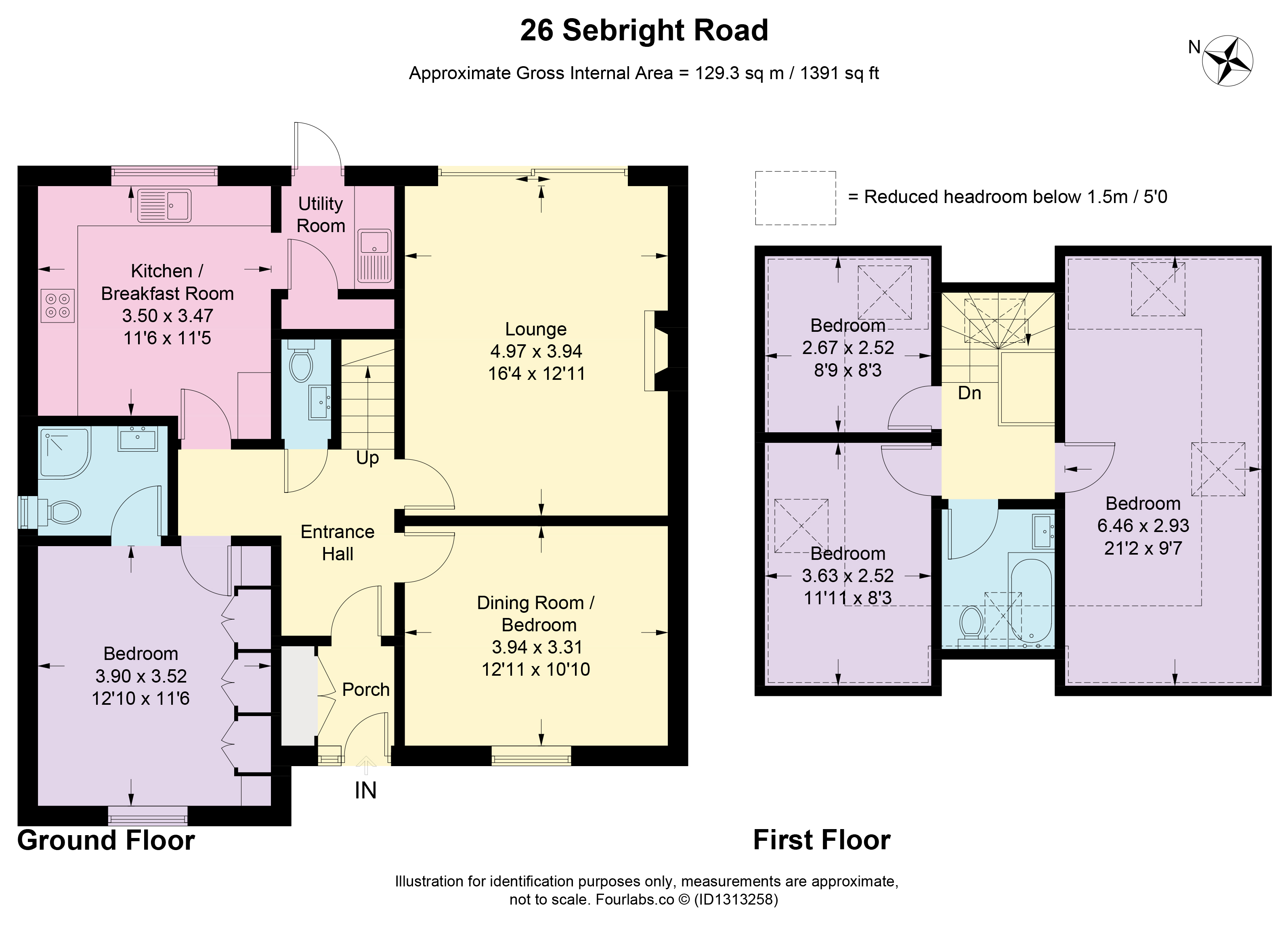 26, Sebright Road, Barnet floorplan
