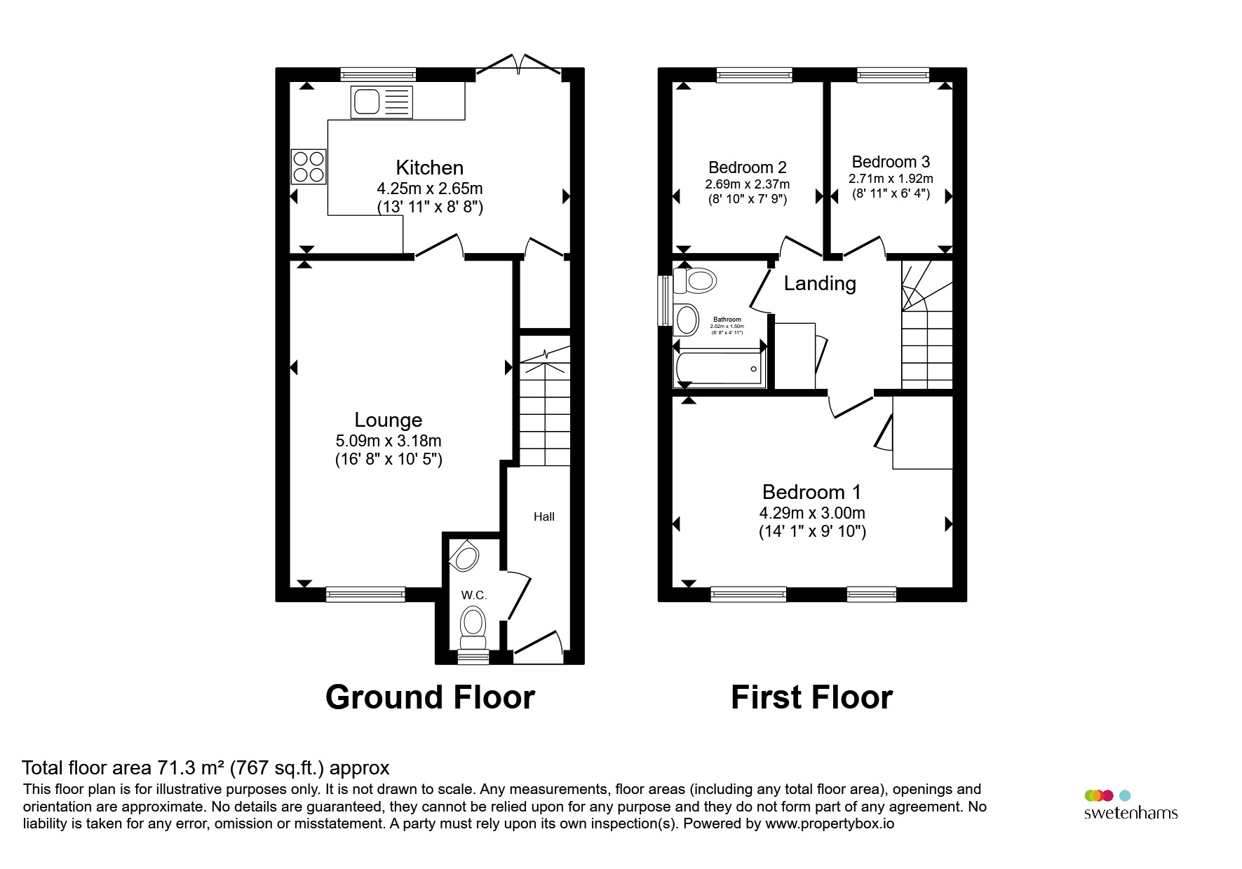 Rean Meadow, Chester floorplan