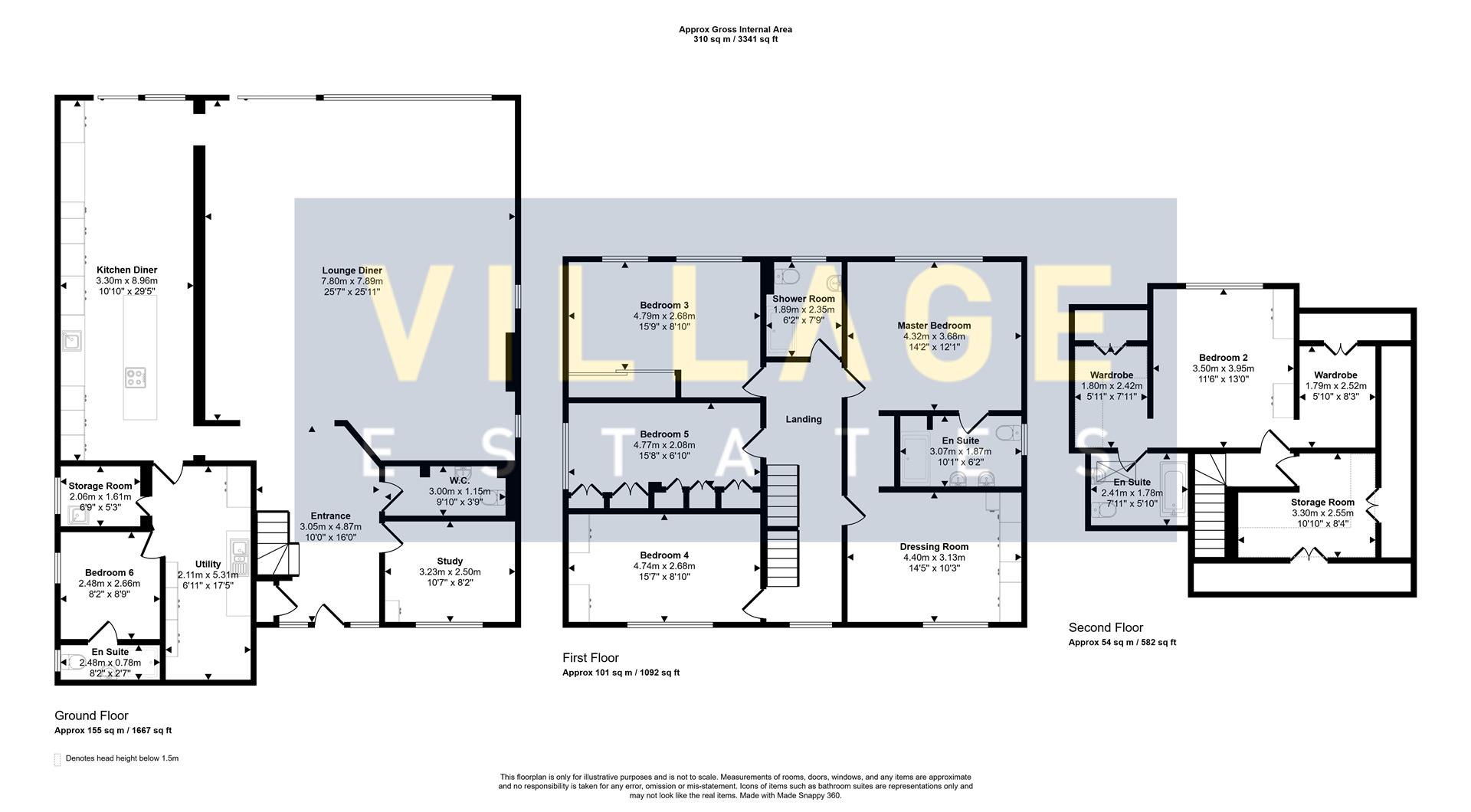56, Deacons Hill Road, Borehamwood floorplan