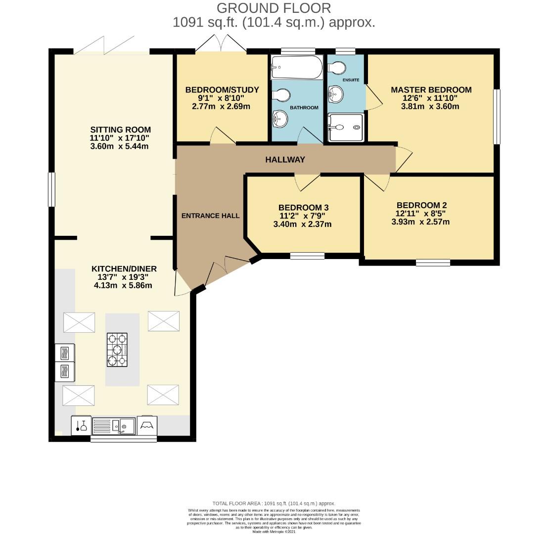 26, Chapel End, Northampton floorplan
