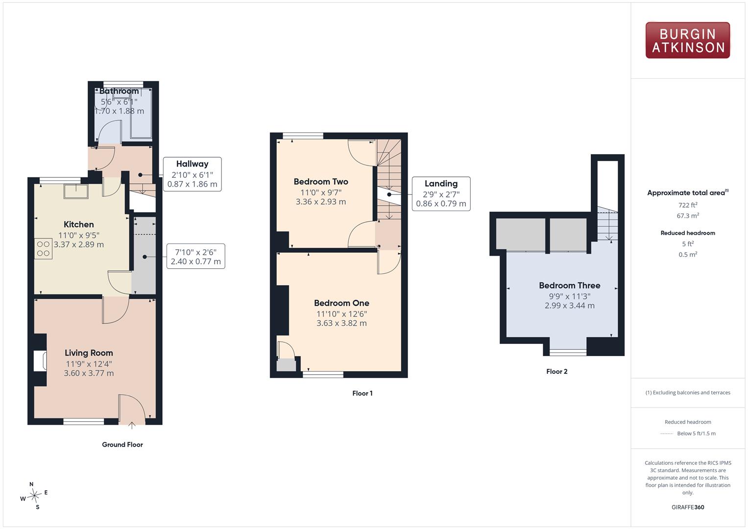 55, Garside Street, Worksop floorplan