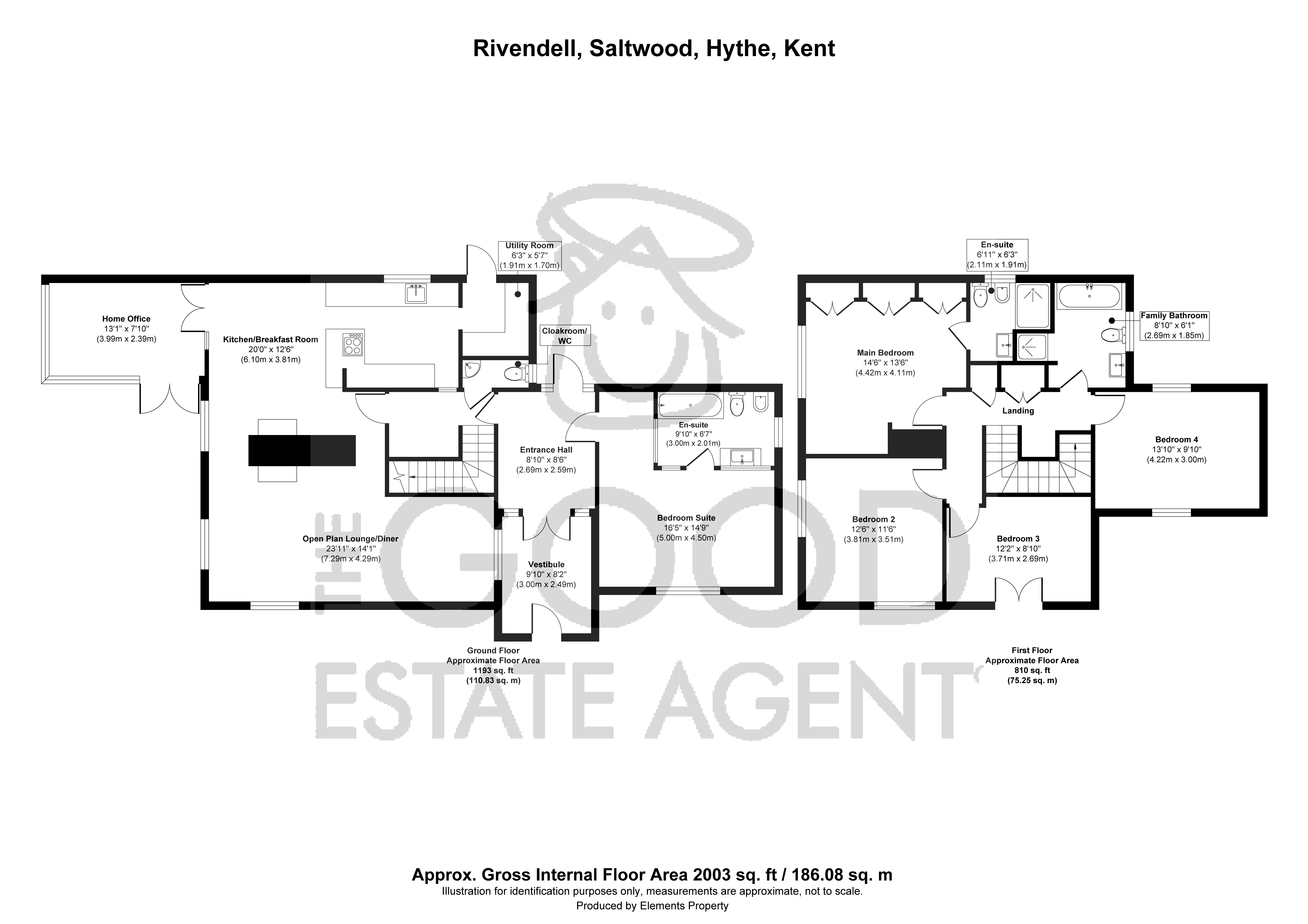 Rivendell, Sandling Road, Hythe floorplan