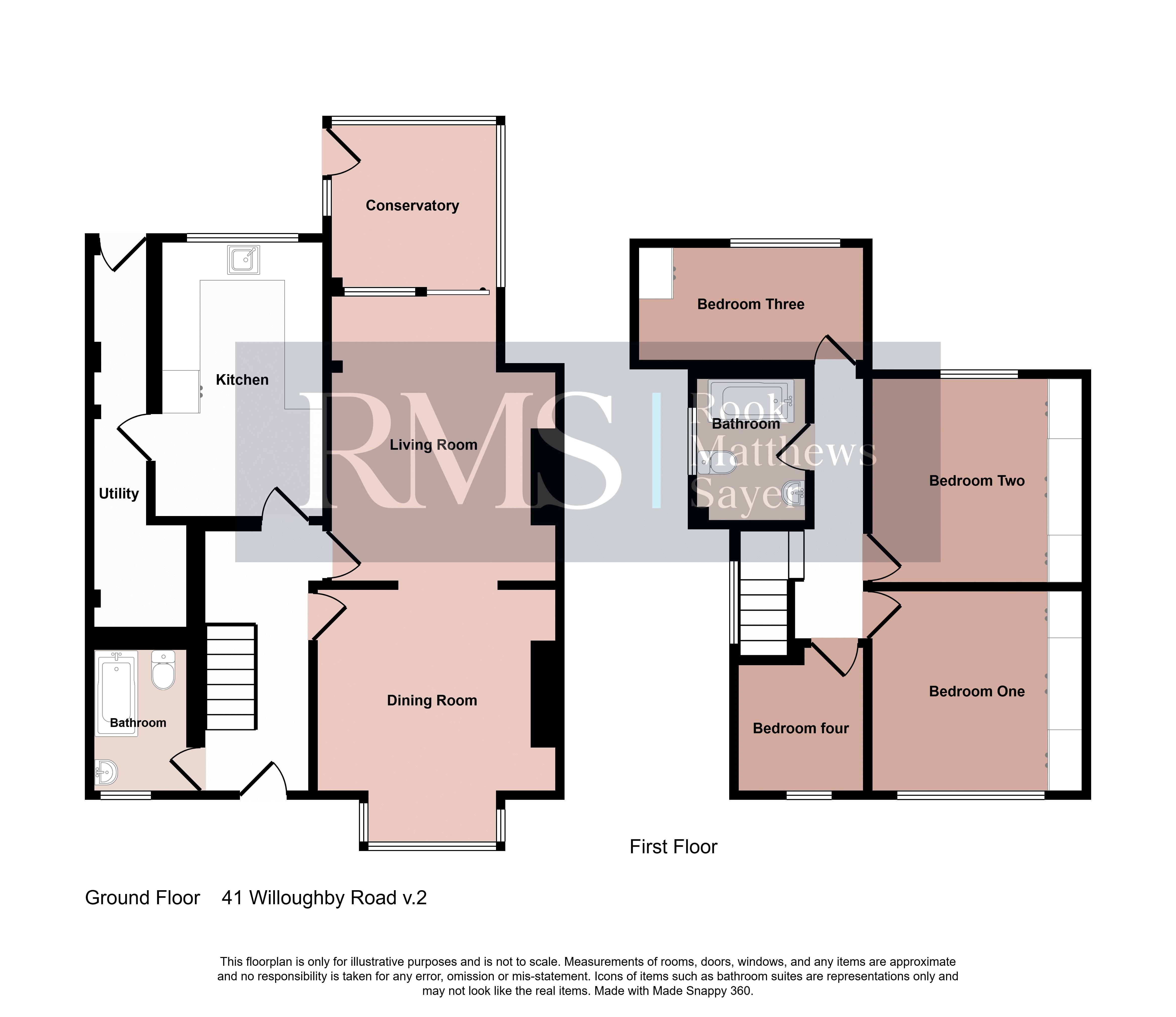 41, Willoughby Road, North Shields floorplan