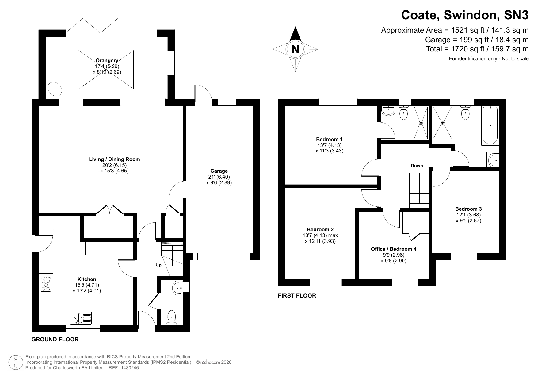 18a, Coate Lane, Swindon floorplan