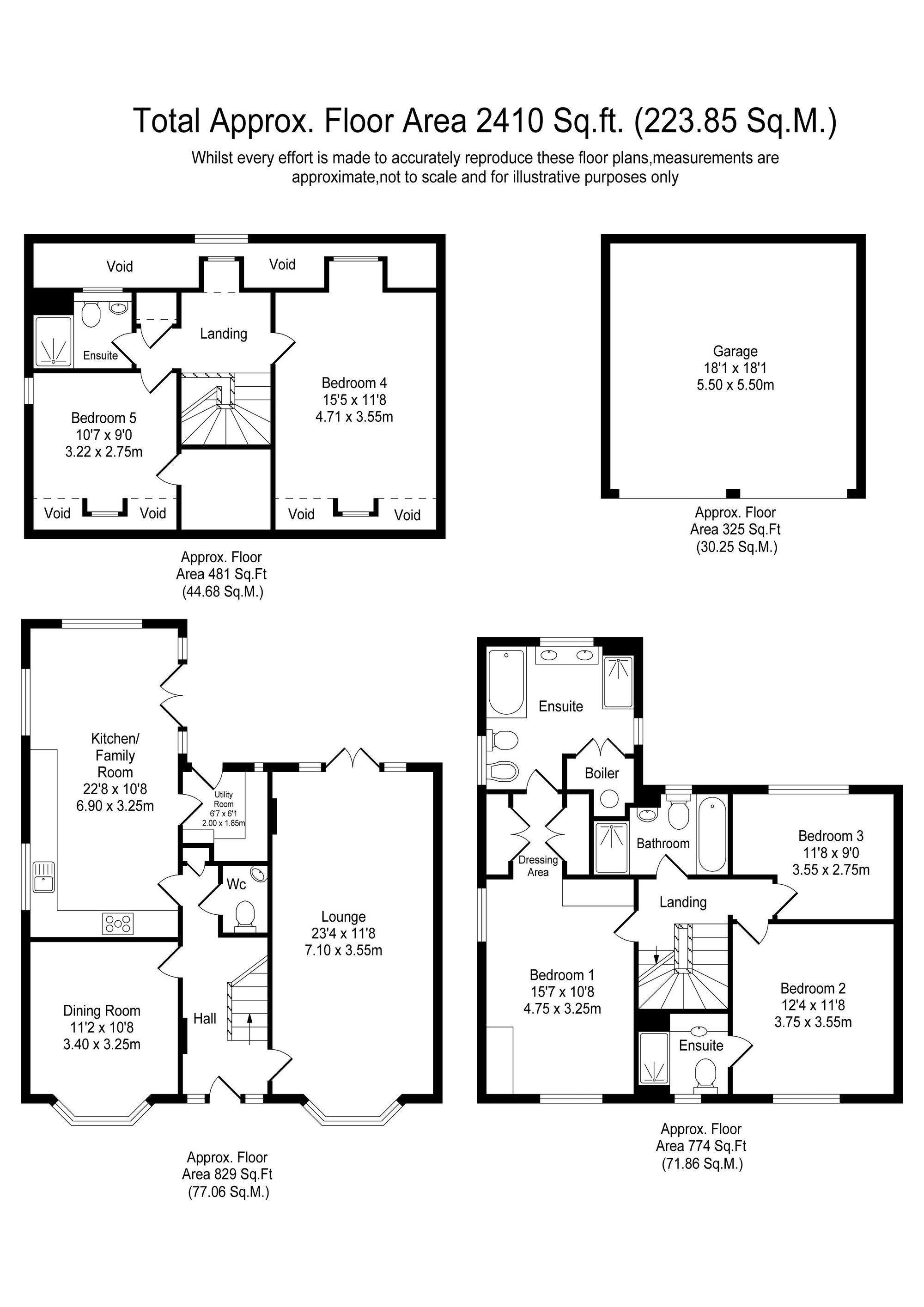 5 Cortland Avenue, Chorley floorplan