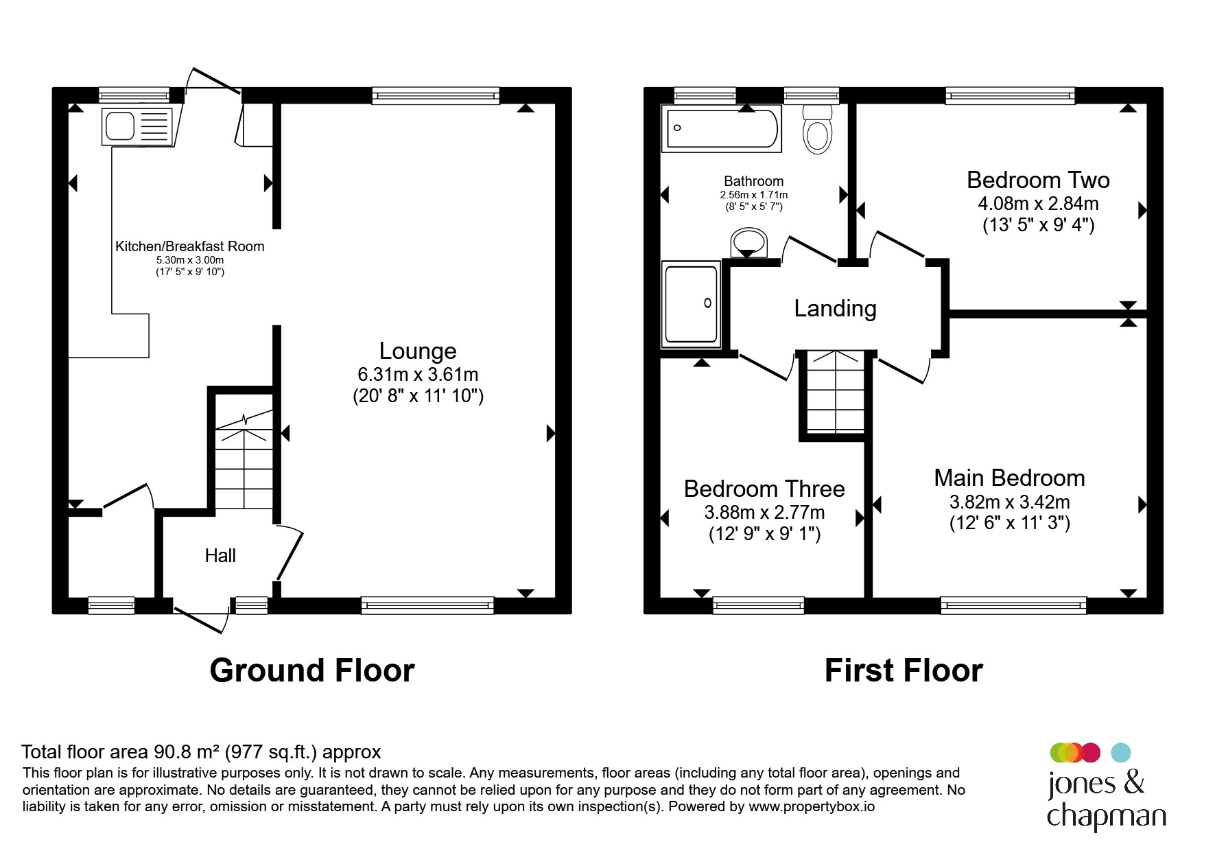 82, Bebington Road, Ellesmere Port floorplan