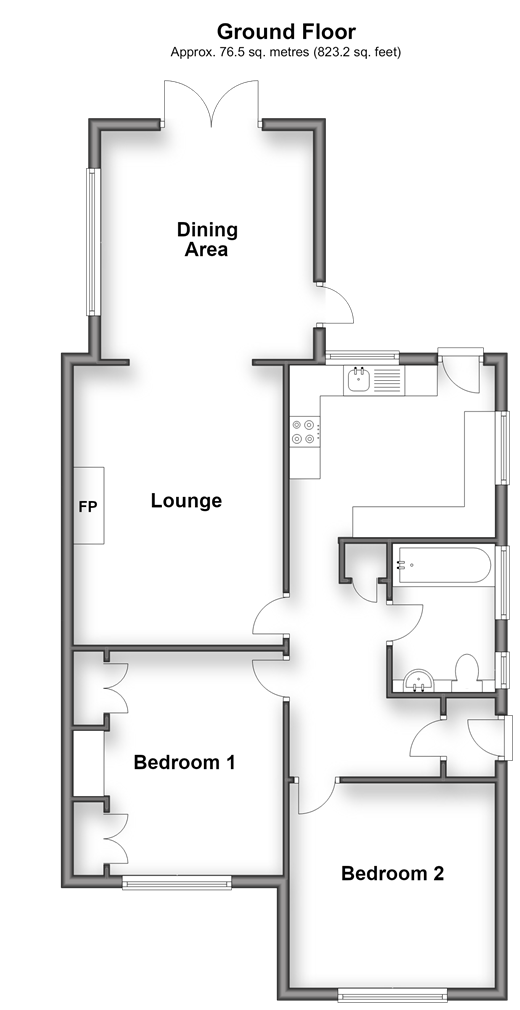 Reculver Close, Herne Bay floorplan