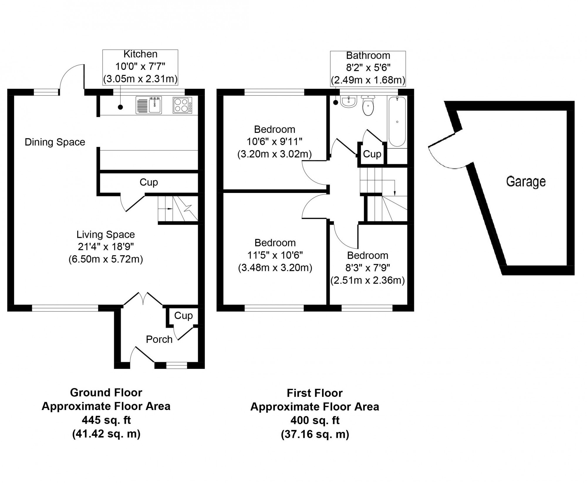 3 Bedrooms Semi-detached house to rent in Fleming Close, Farnborough GU14