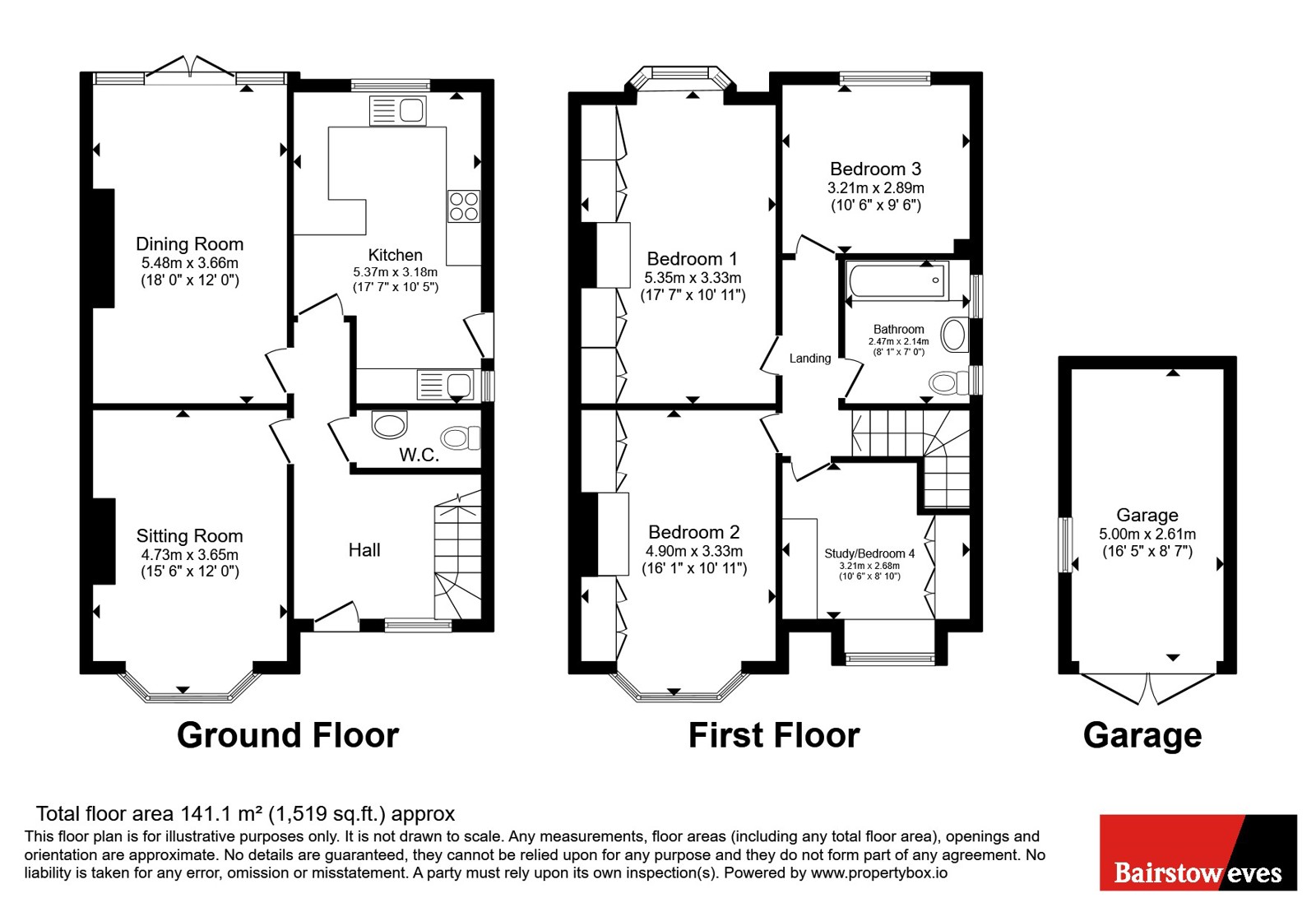 113, Woodcote Valley Road, Surrey floorplan