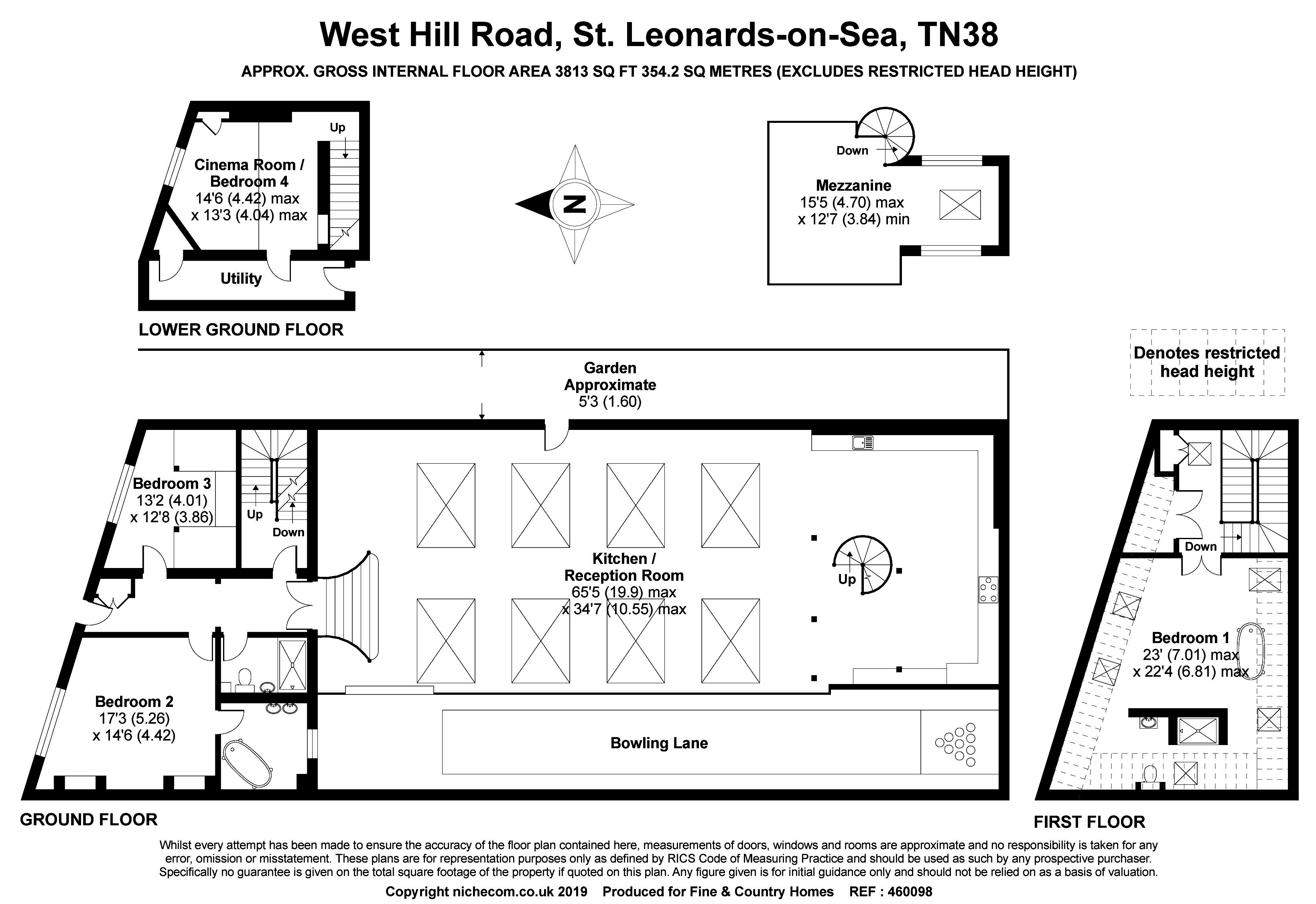 4 Bedrooms Detached house for sale in West Hill Road, St. Leonards-On-Sea TN38