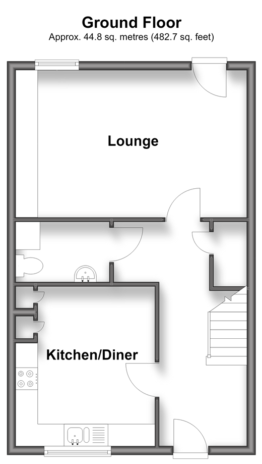 Petunia Avenue Minster On Sea, Sheerness floorplan