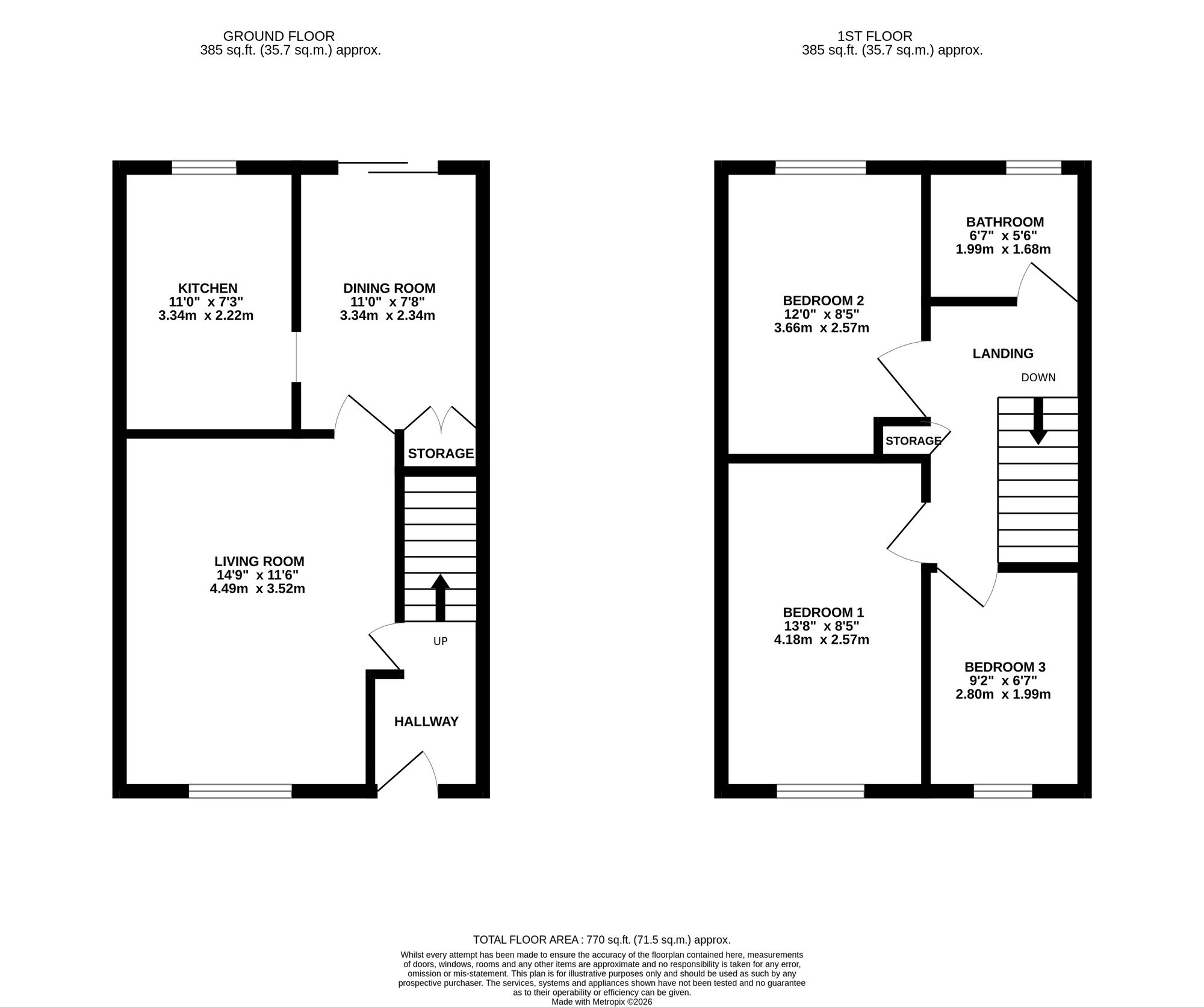 11 Pontymason Court, Newport floorplan