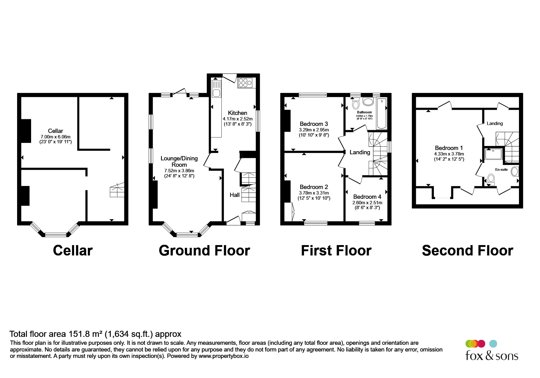 47, Arundel Street, Brighton floorplan
