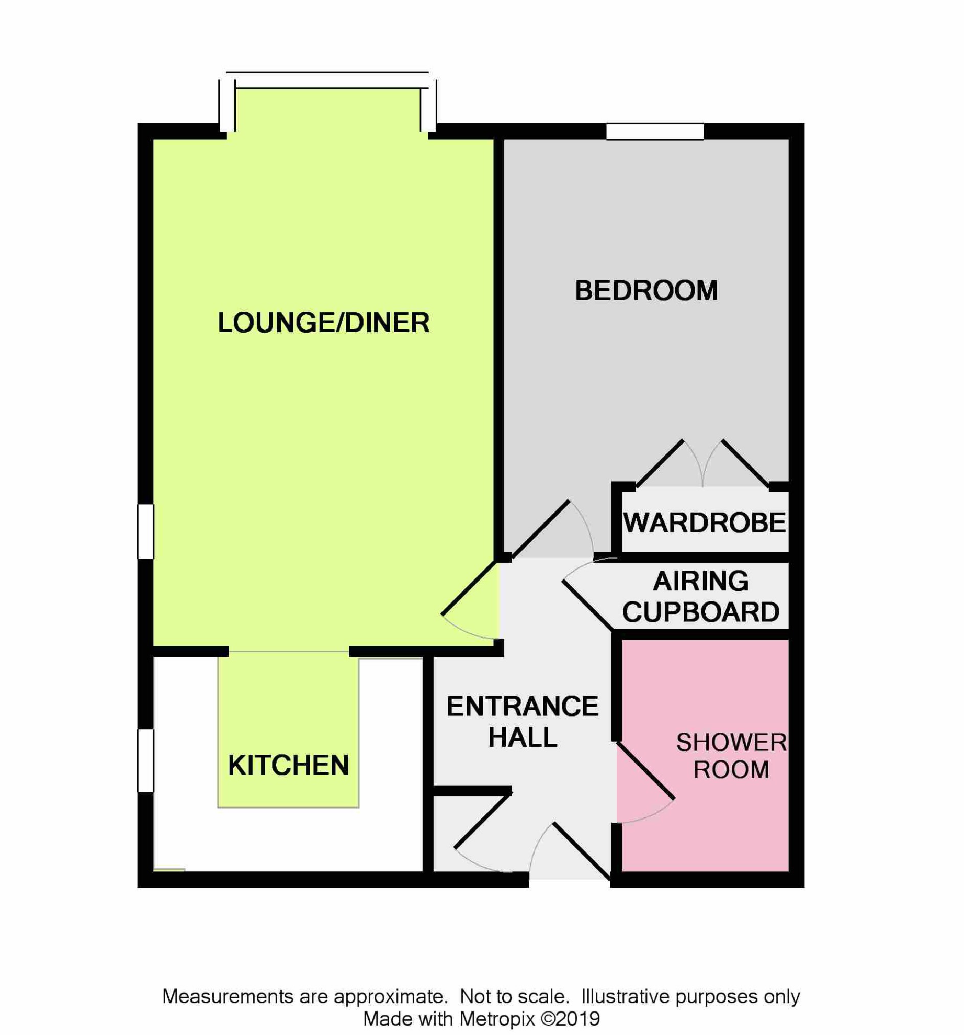 1 Bedrooms Flat for sale in Penrith Court, Broadwater Street East, Worthing, West Sussex BN14
