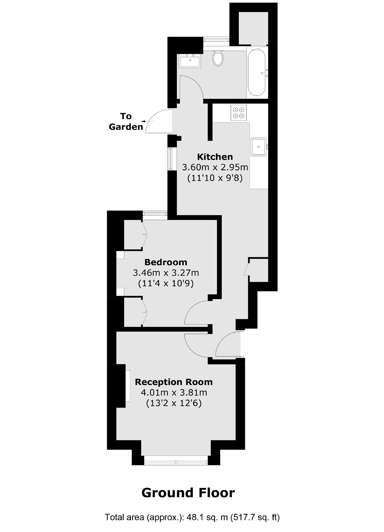 Winchester Street, London W3, 1 bedroom flat for sale 65040312