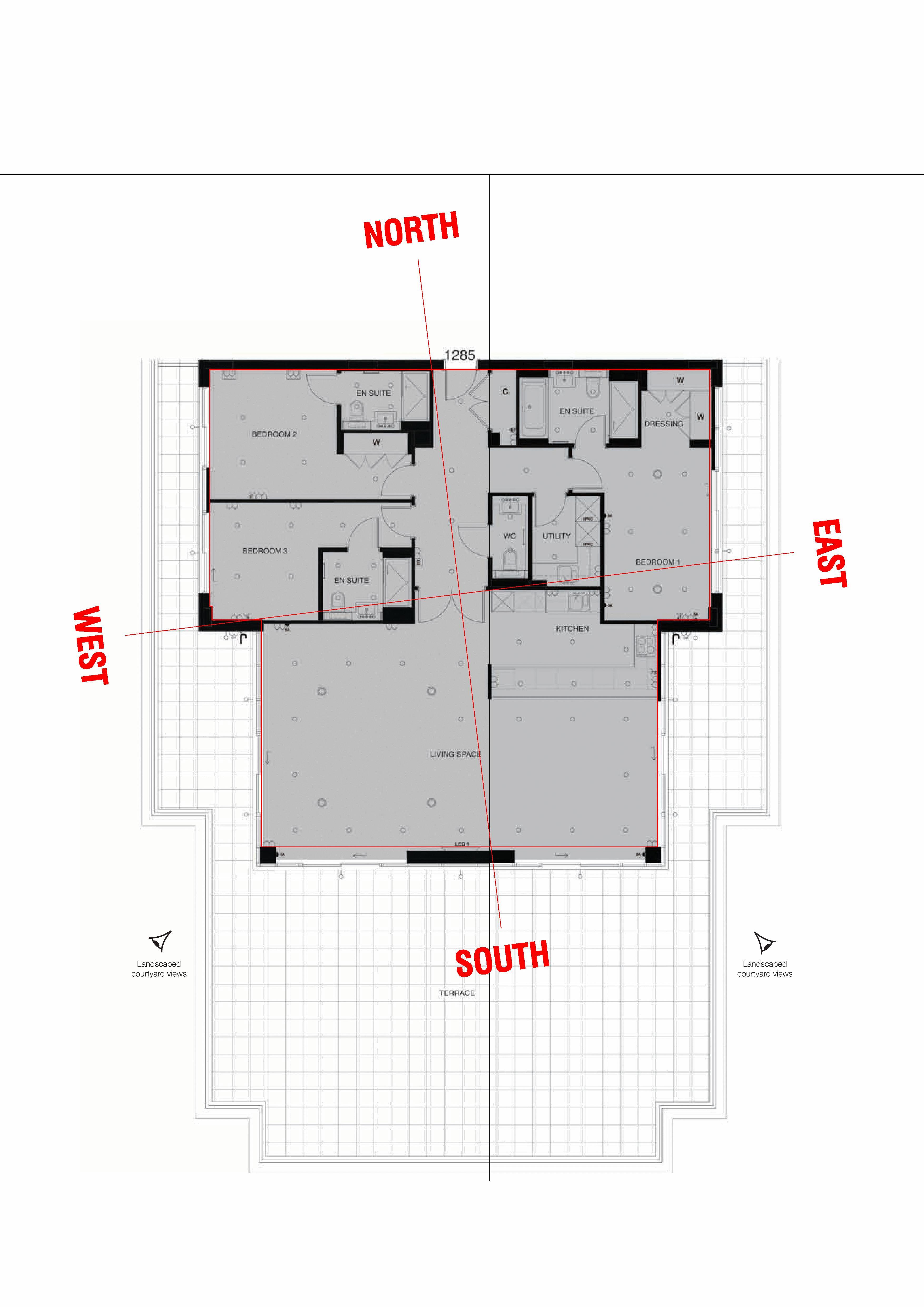 Boulevard Drive, London floorplan