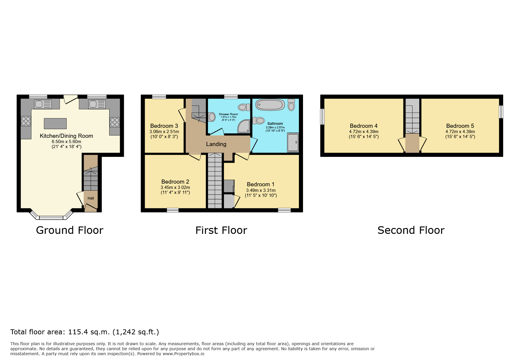 22 High Street, Leicester floorplan