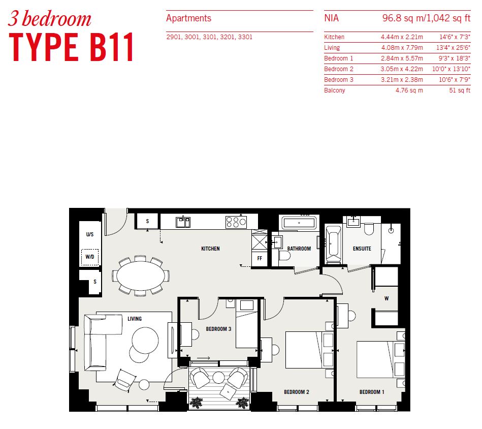 3001 - NP,, The Founding, London floorplan