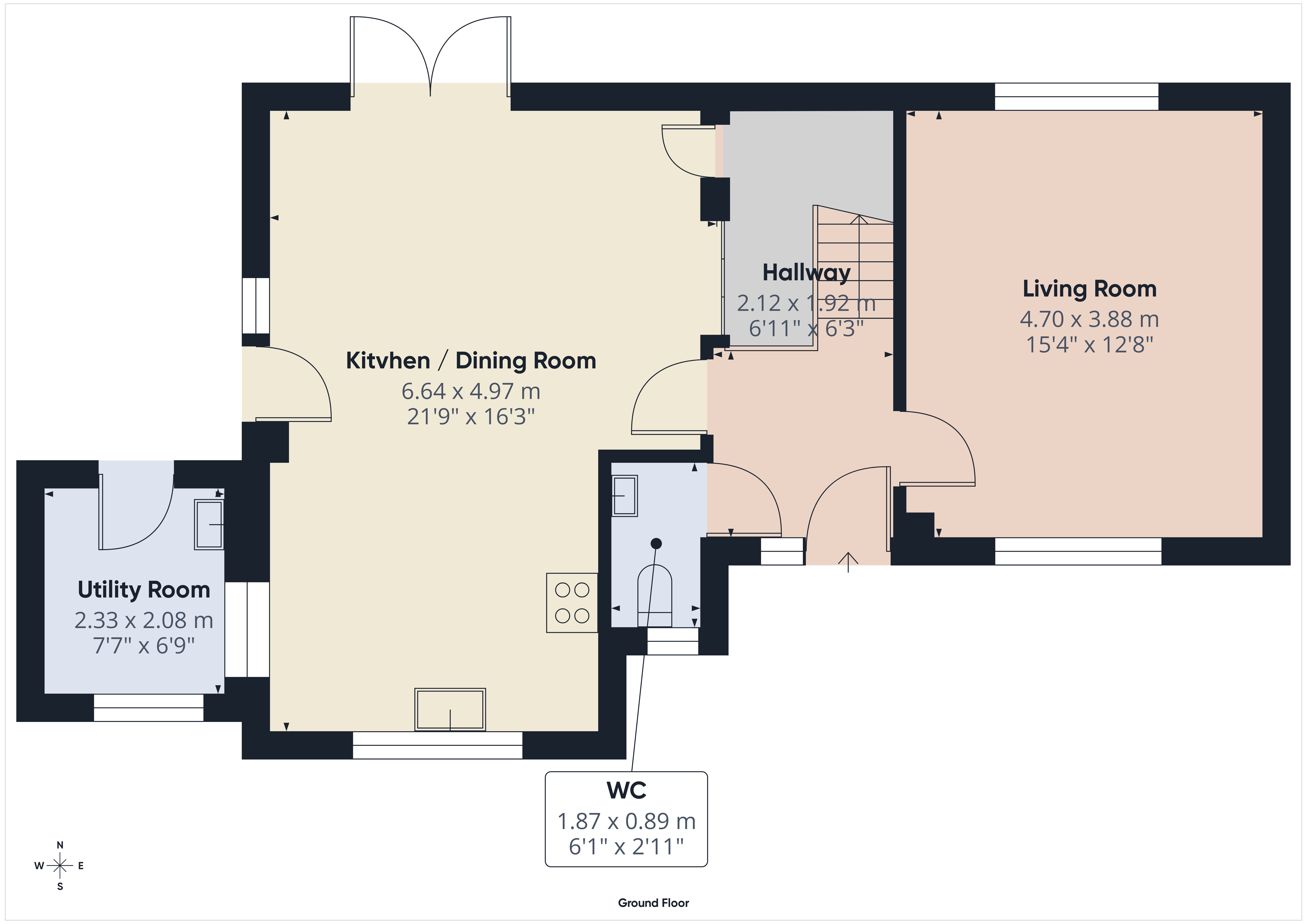 1, Caradoc Meadow, Ross-on-Wye floorplan